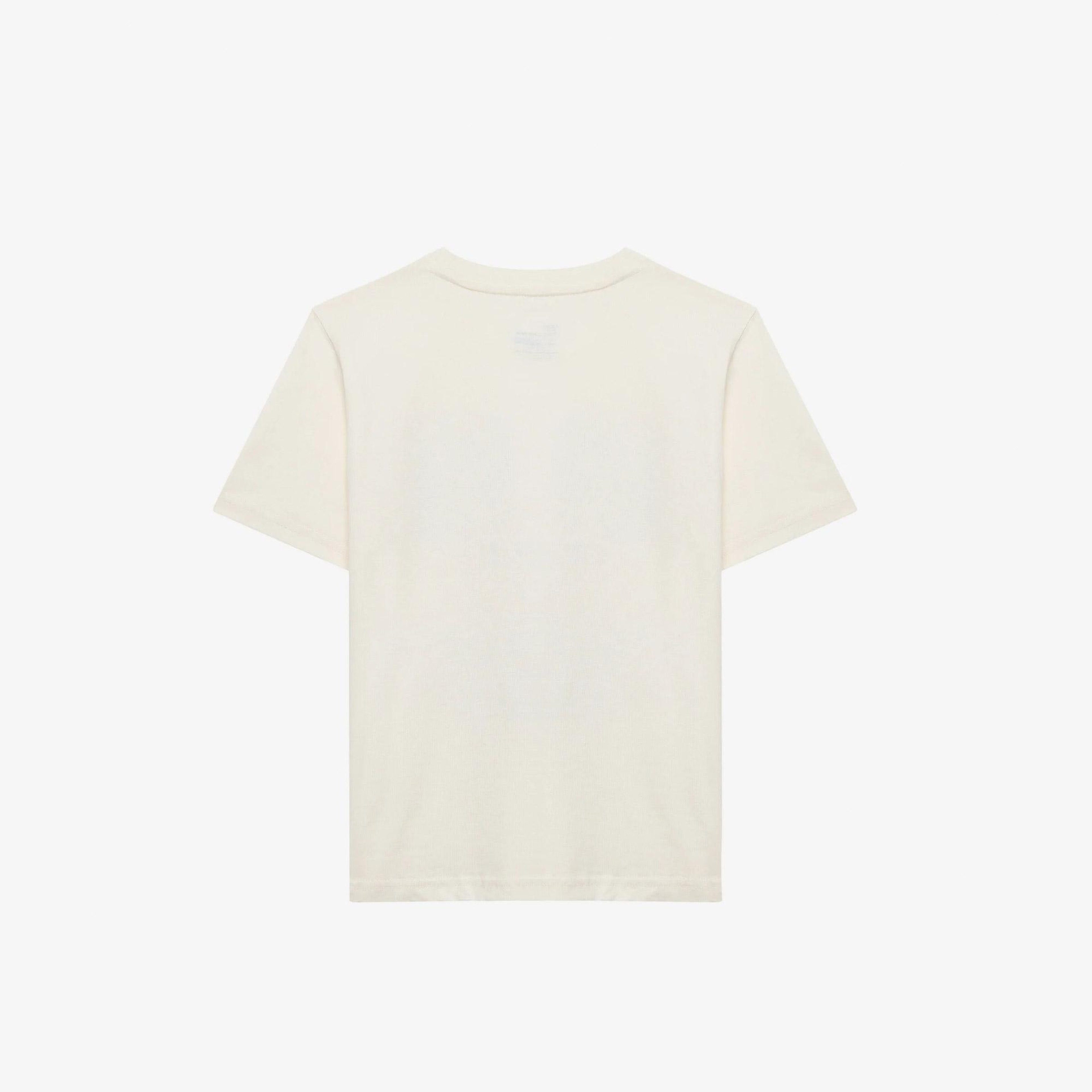 Skechers Regular Fit Baskılı Çocuk Beyaz T-Shirt
