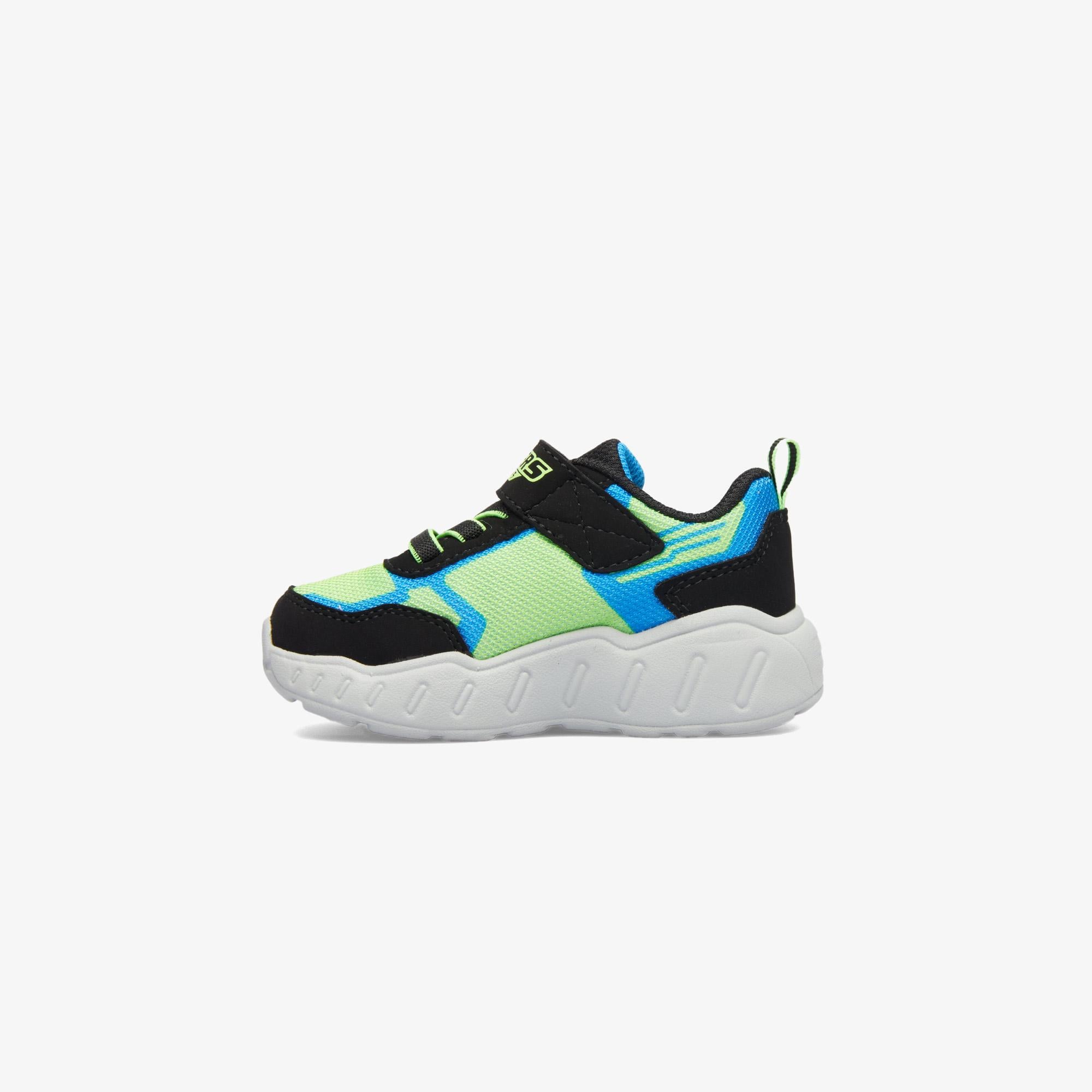 Skechers Play Scene Storm Brights Erkek Bebek Yeşil Spor Ayakkabı