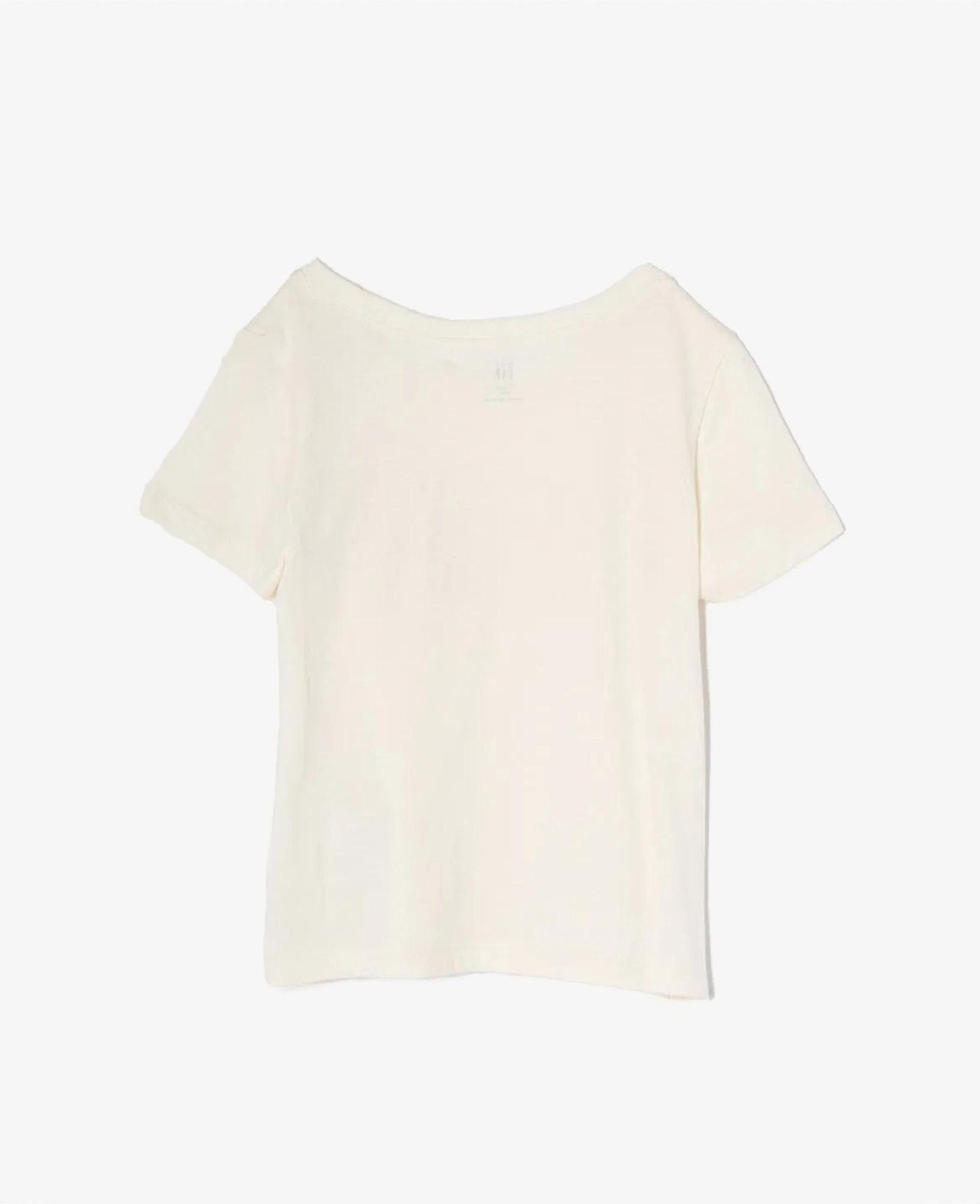 Gap Logo Çocuk Krem T-Shirt