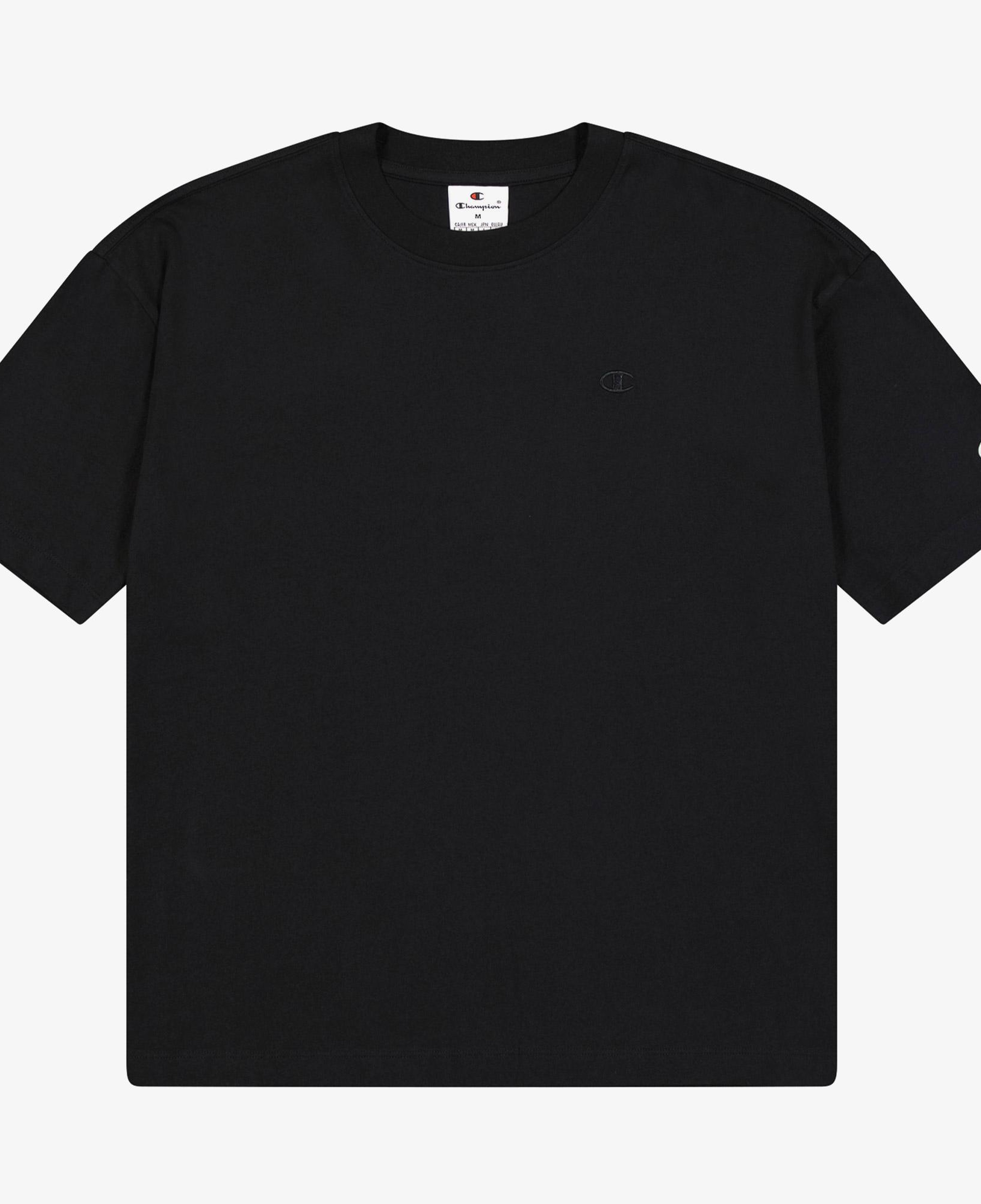 Champion Crewneck SS Kadın Siyah T-Shirt