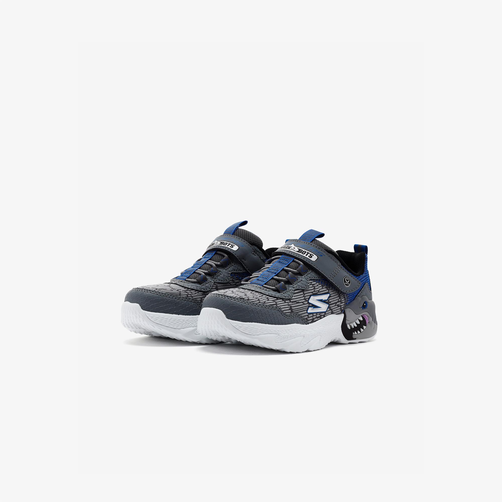 Skechers Creature Lights Çocuk Gri Işıklı Spor Ayakkabı