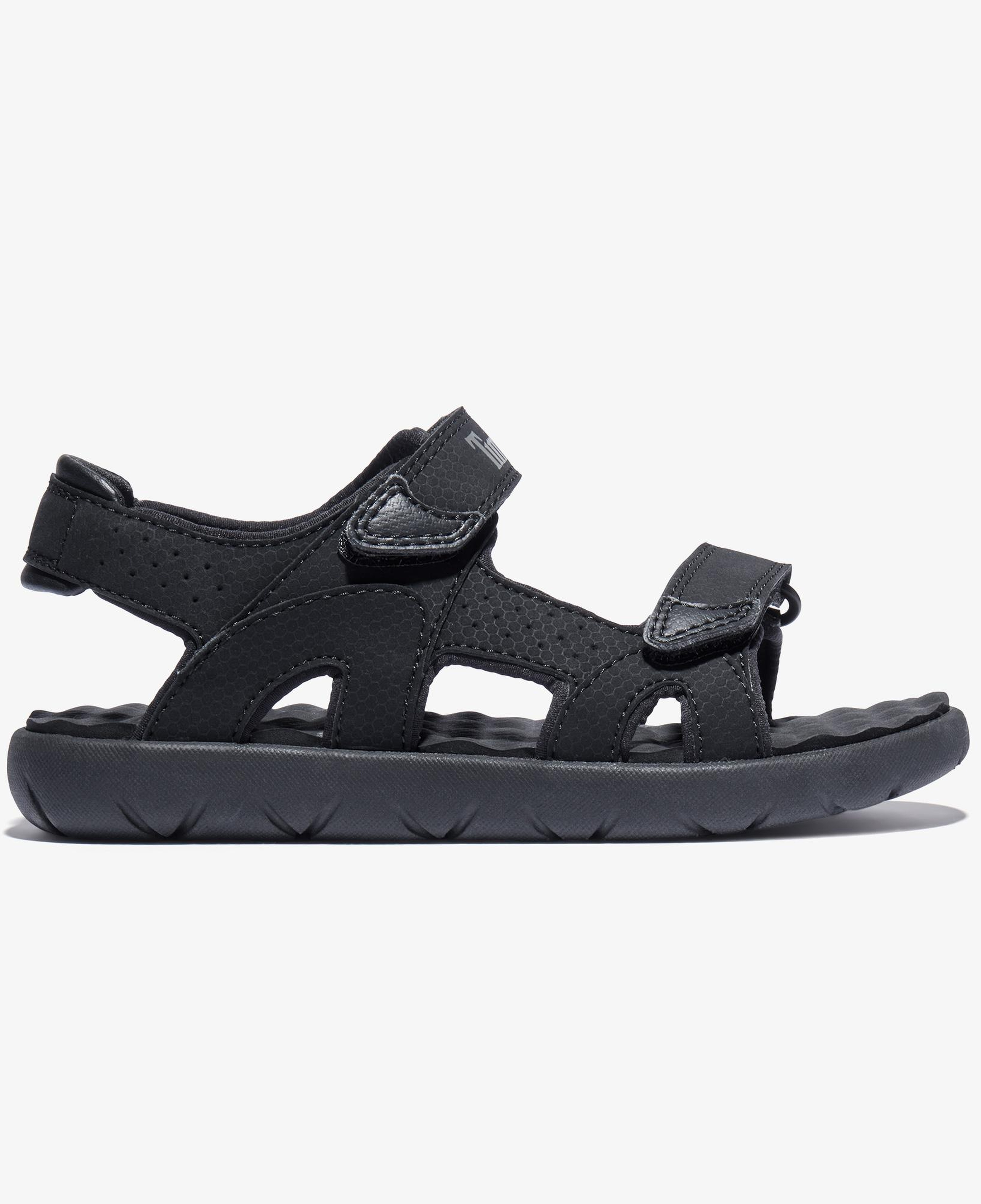 Timberland Perkins Low Arkadan Bantlı Çocuk Siyah Sandalet