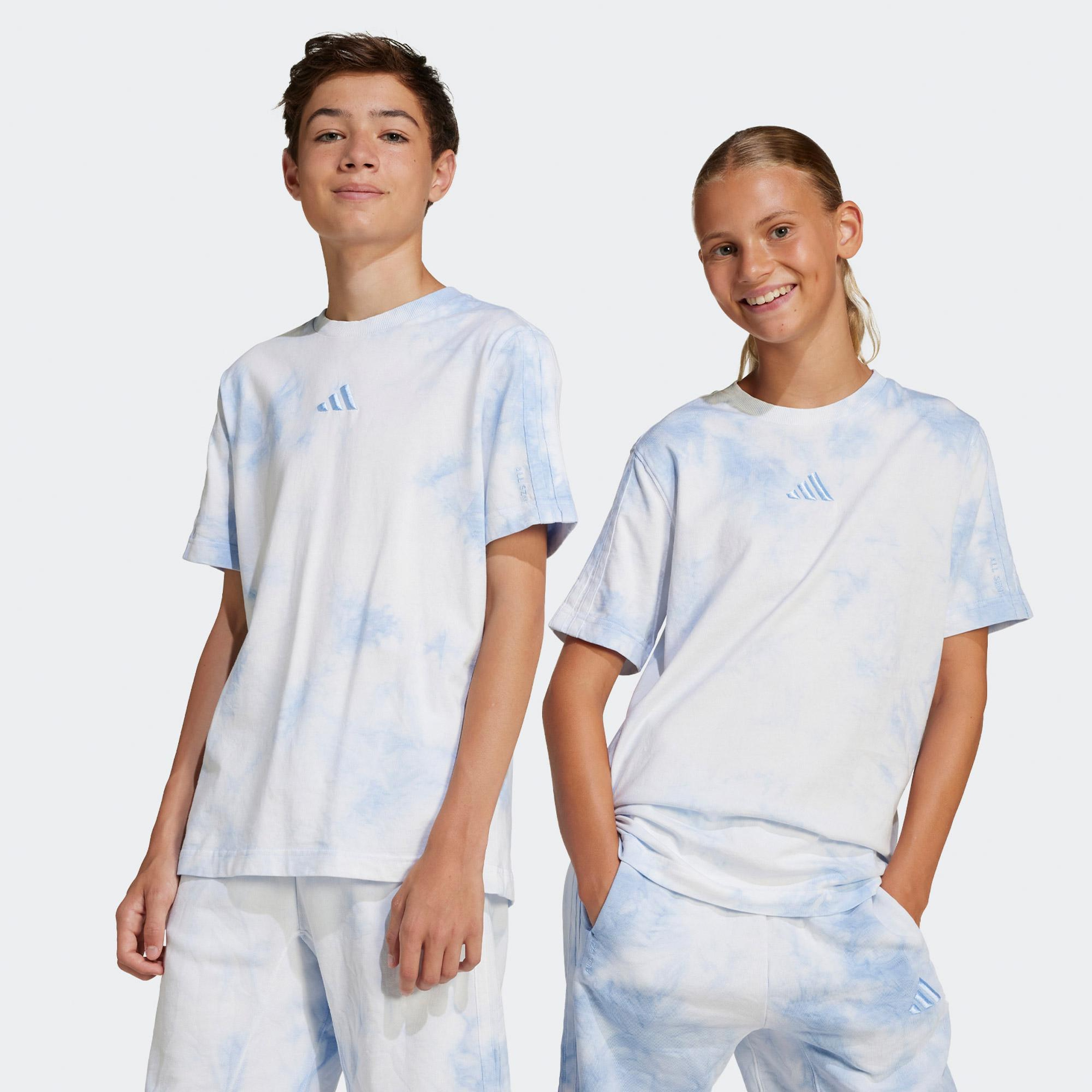 adidas Adicolor Çocuk Mavi Günlük T-Shirt