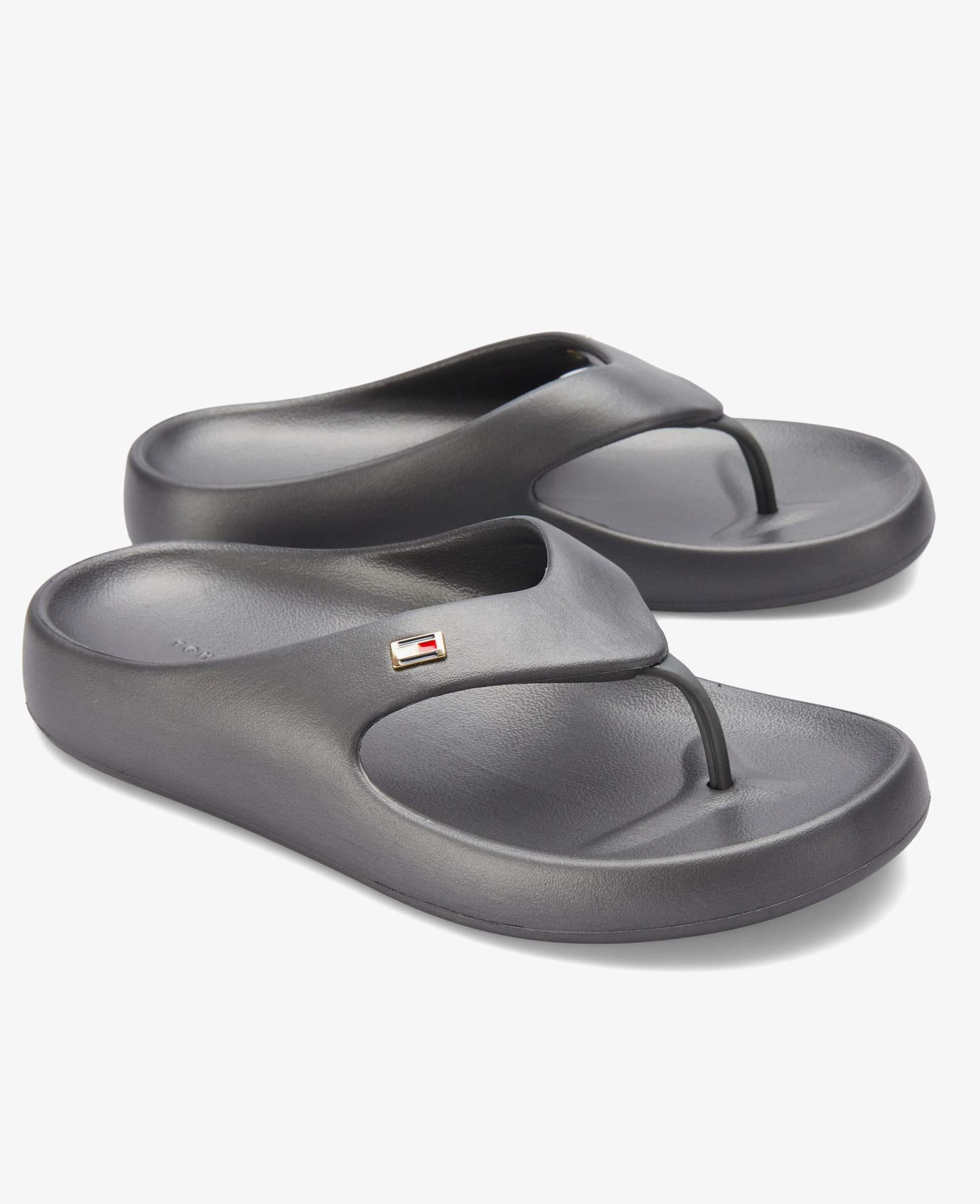 Tommy Hilfiger Comfort Kadın Gri Terlik