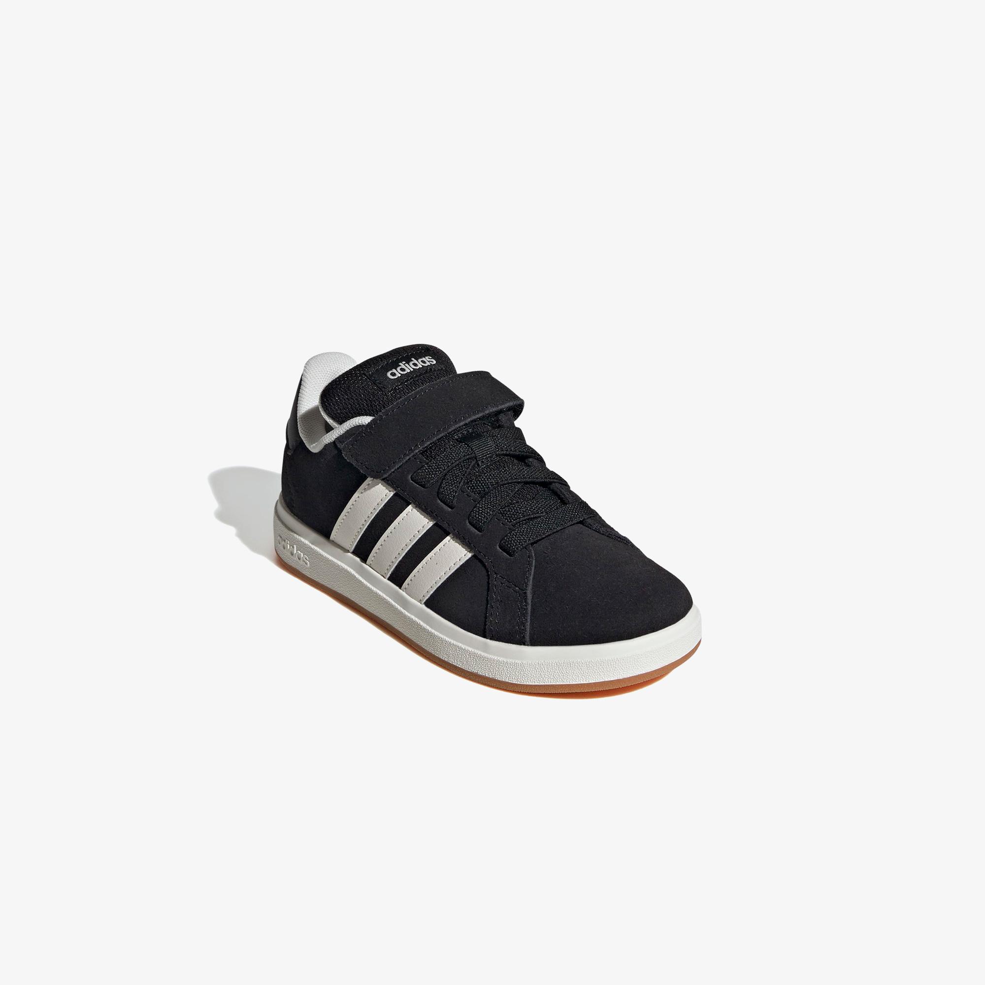 adidas Grand Court 00S El Çocuk Siyah Spor Ayakkabı