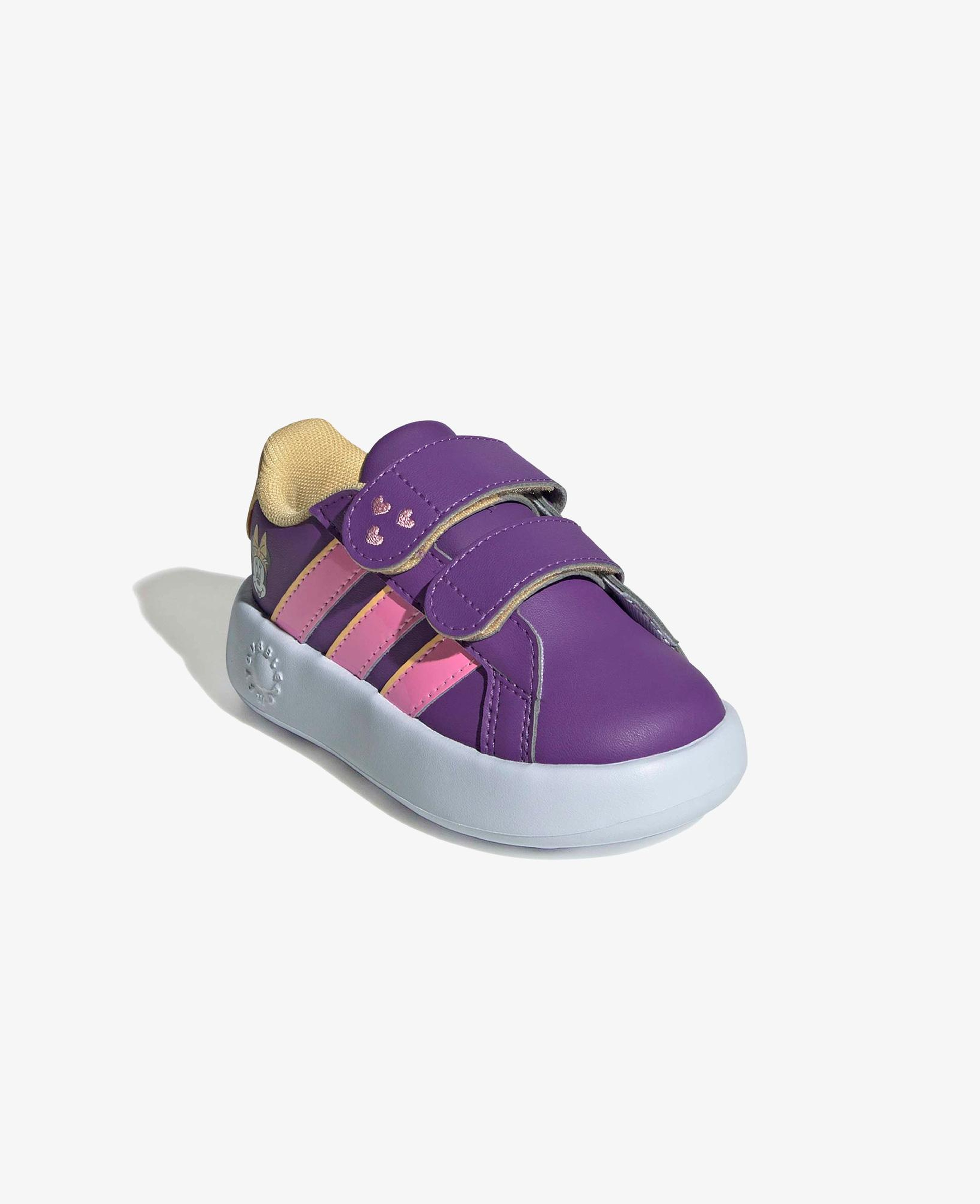adidas Grand Court Minnie Comfort Çocuk Mor Spor Ayakkabı