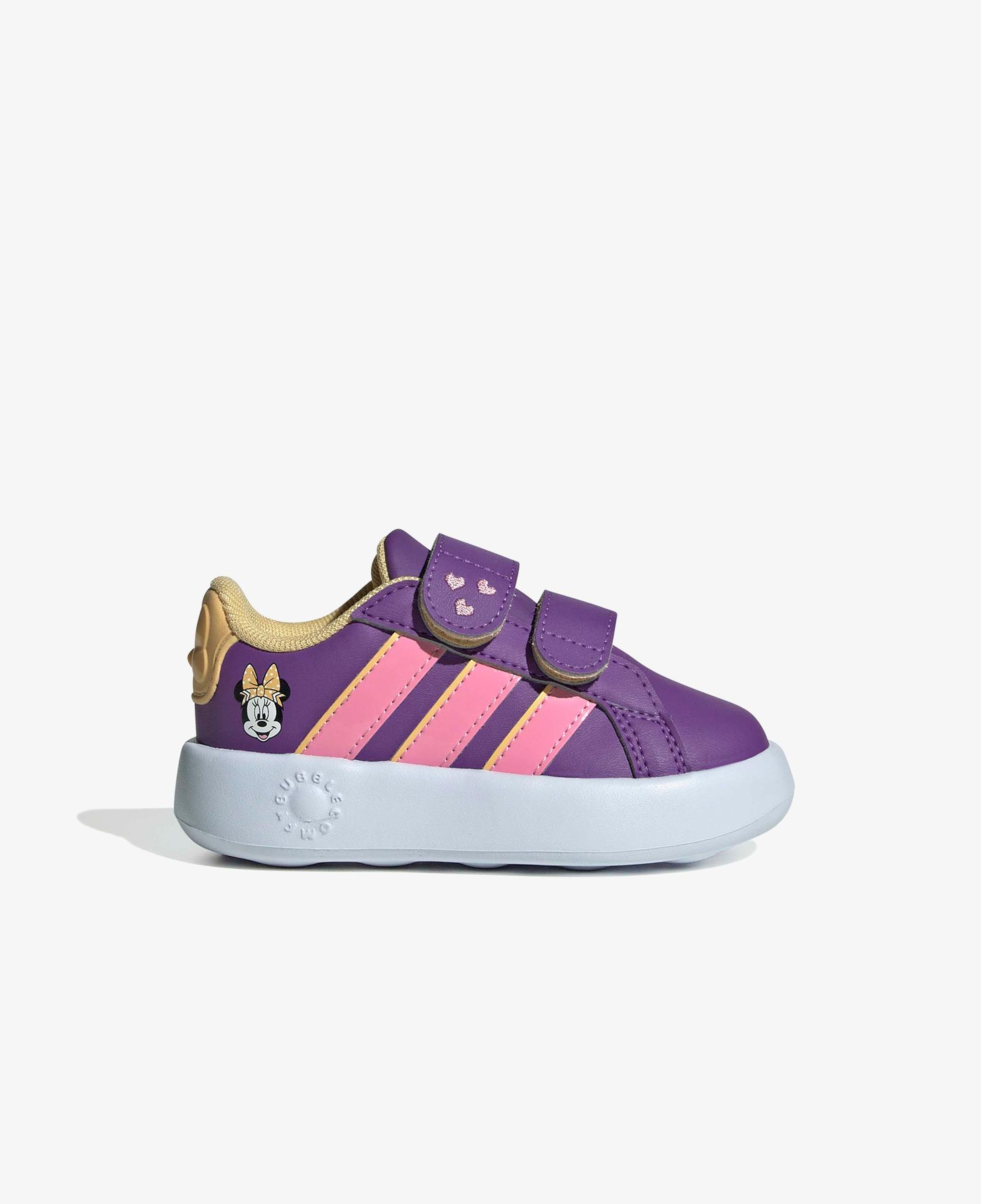 adidas Grand Court Minnie Comfort Çocuk Mor Spor Ayakkabı