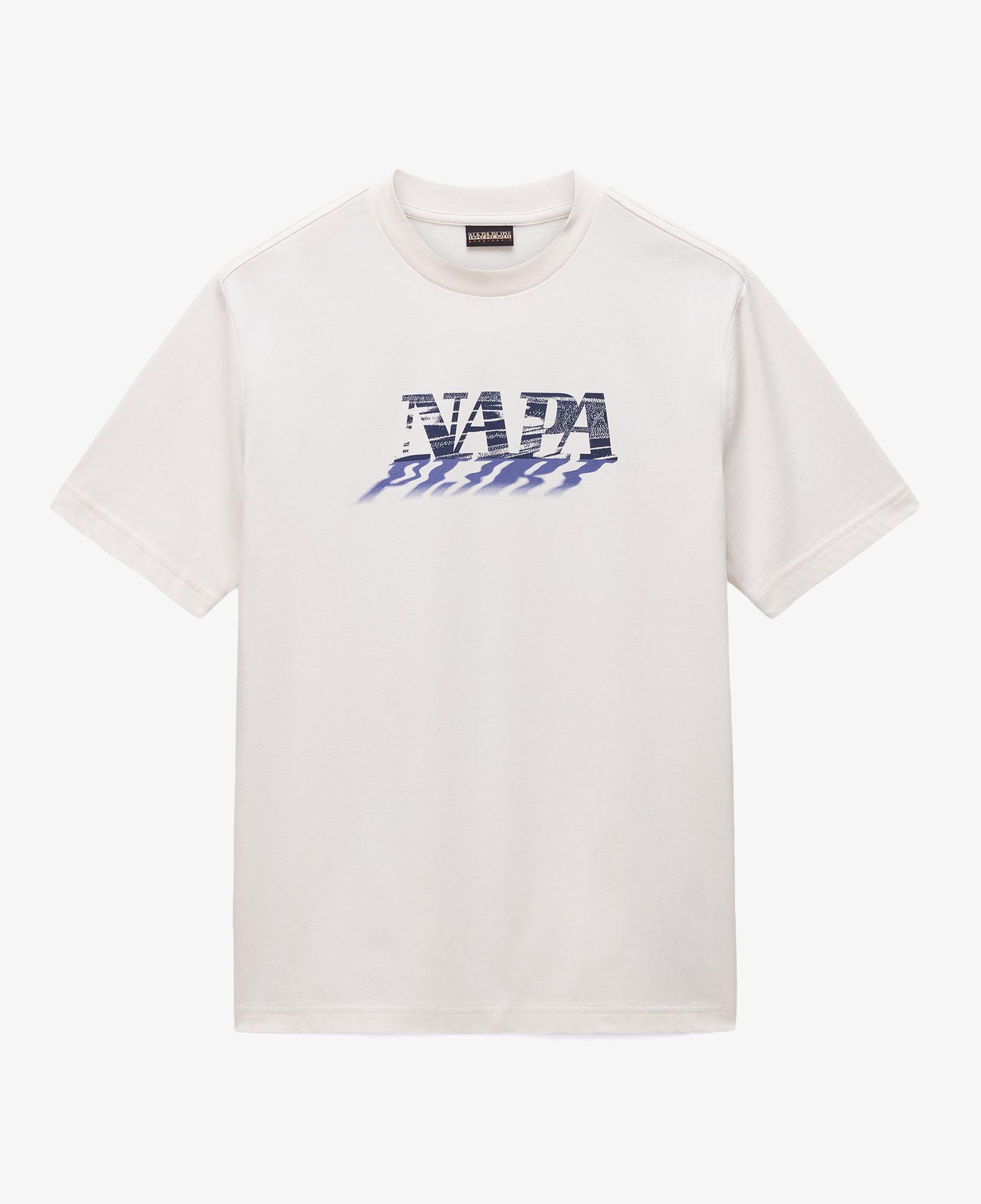 Napapijri S-Lodestar Erkek Beyaz T-Shirt