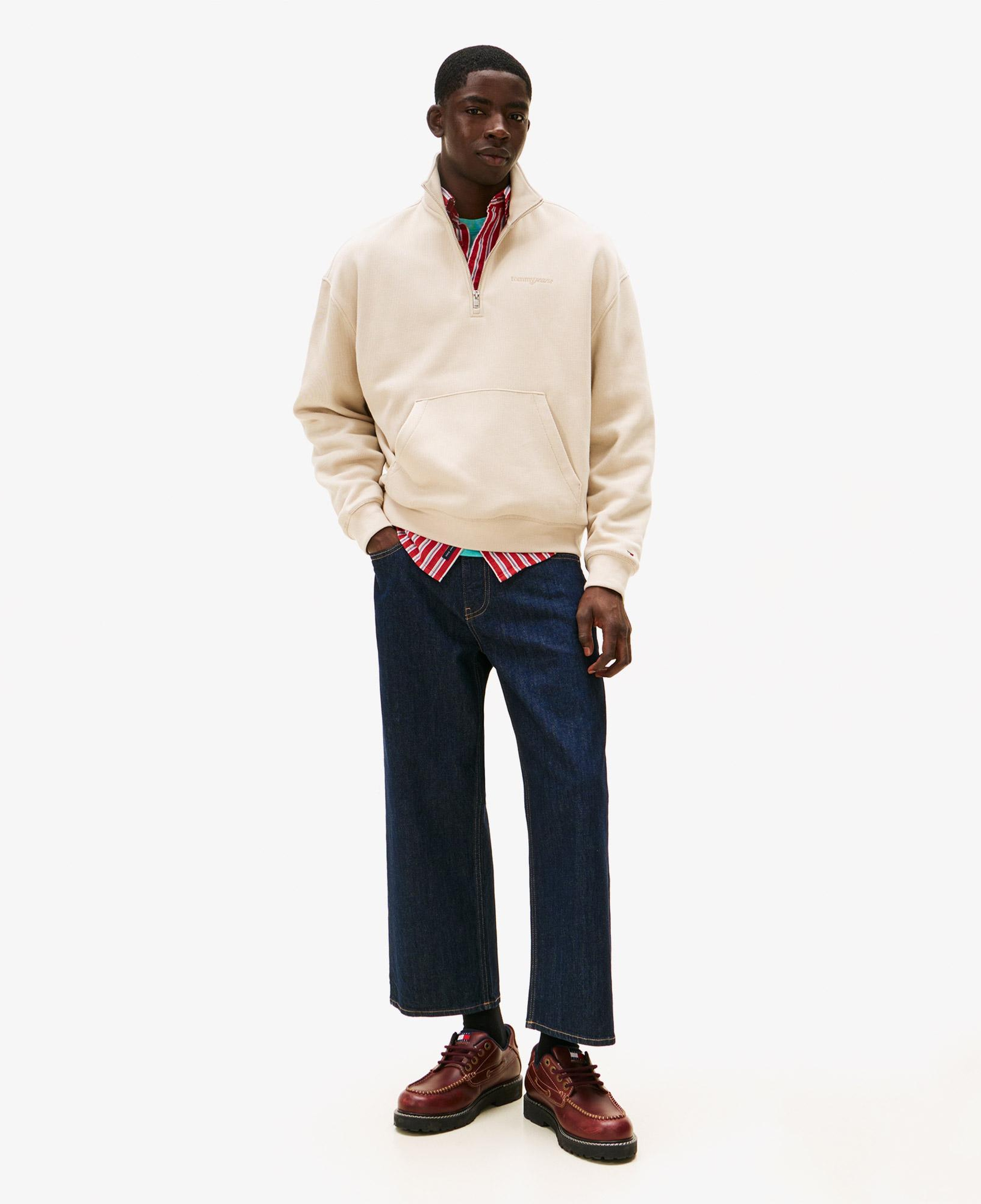 Tommy Hilfiger Jeans 90s Script Rib Fleece Sweatshirt