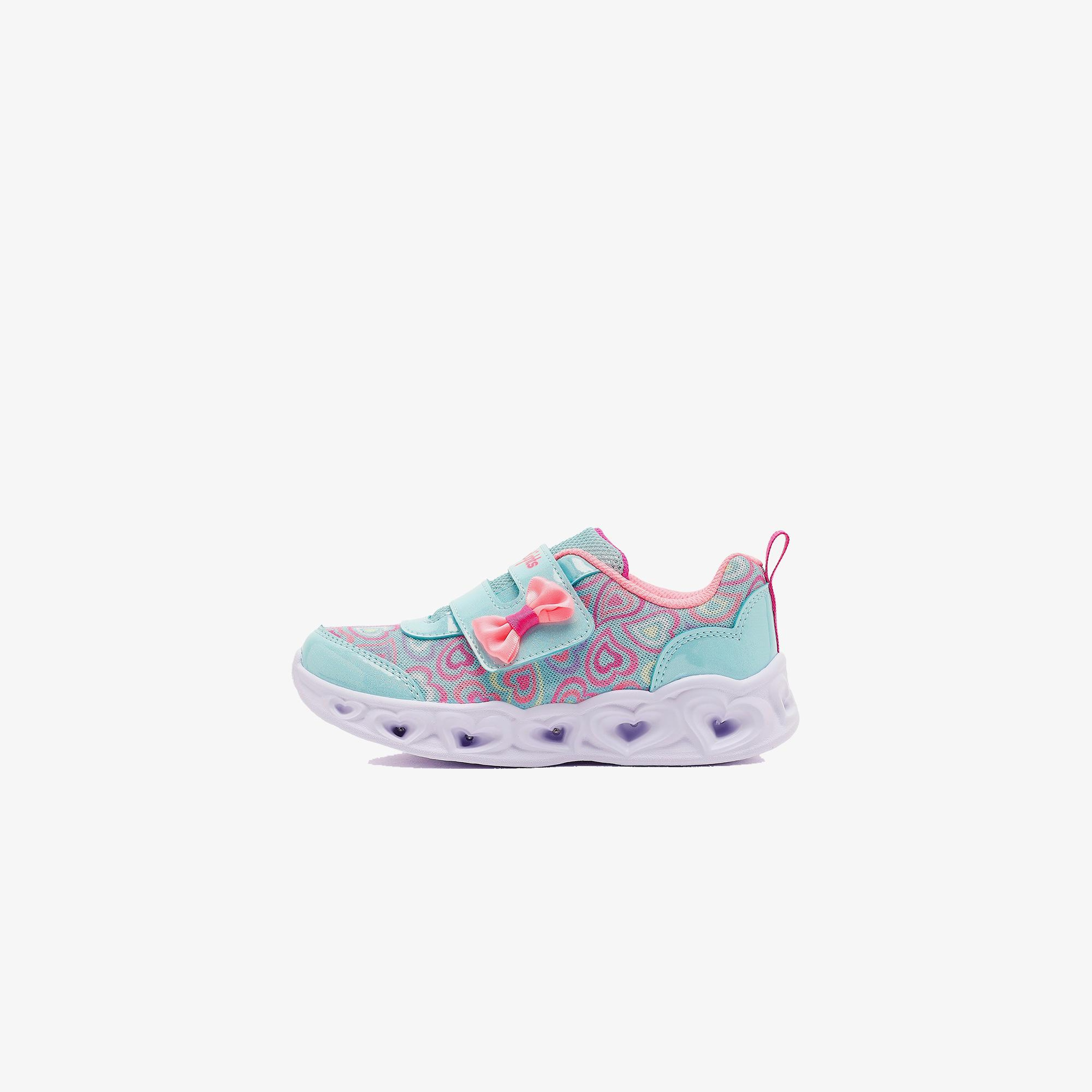 Skechers Heart Lights Çocuk Yeşil Işıklı Spor Ayakkabı