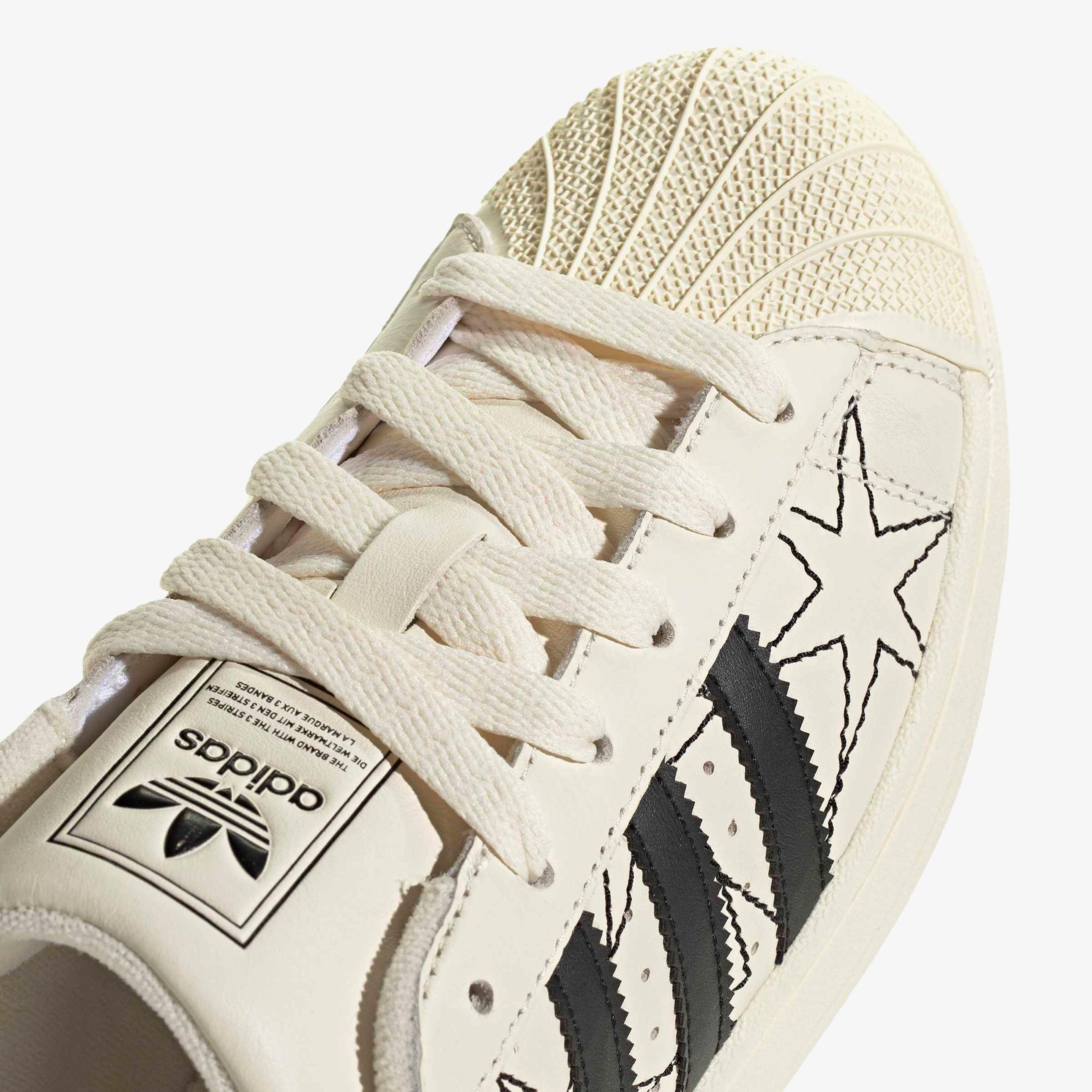 adidas Superstar II Kadın Beyaz Spor Ayakkabı