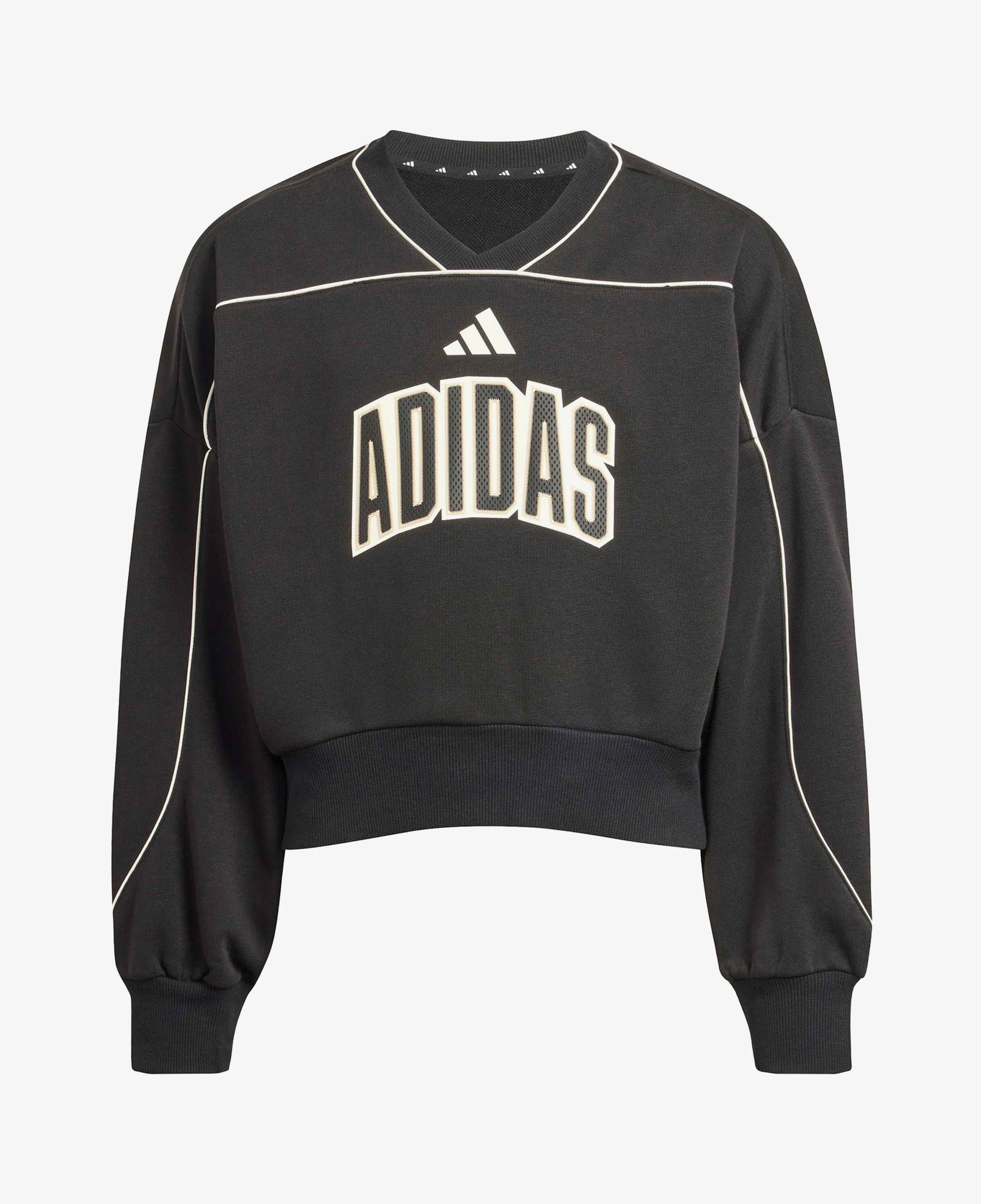 adidas Stadium Çocuk Siyah Sweatshirt