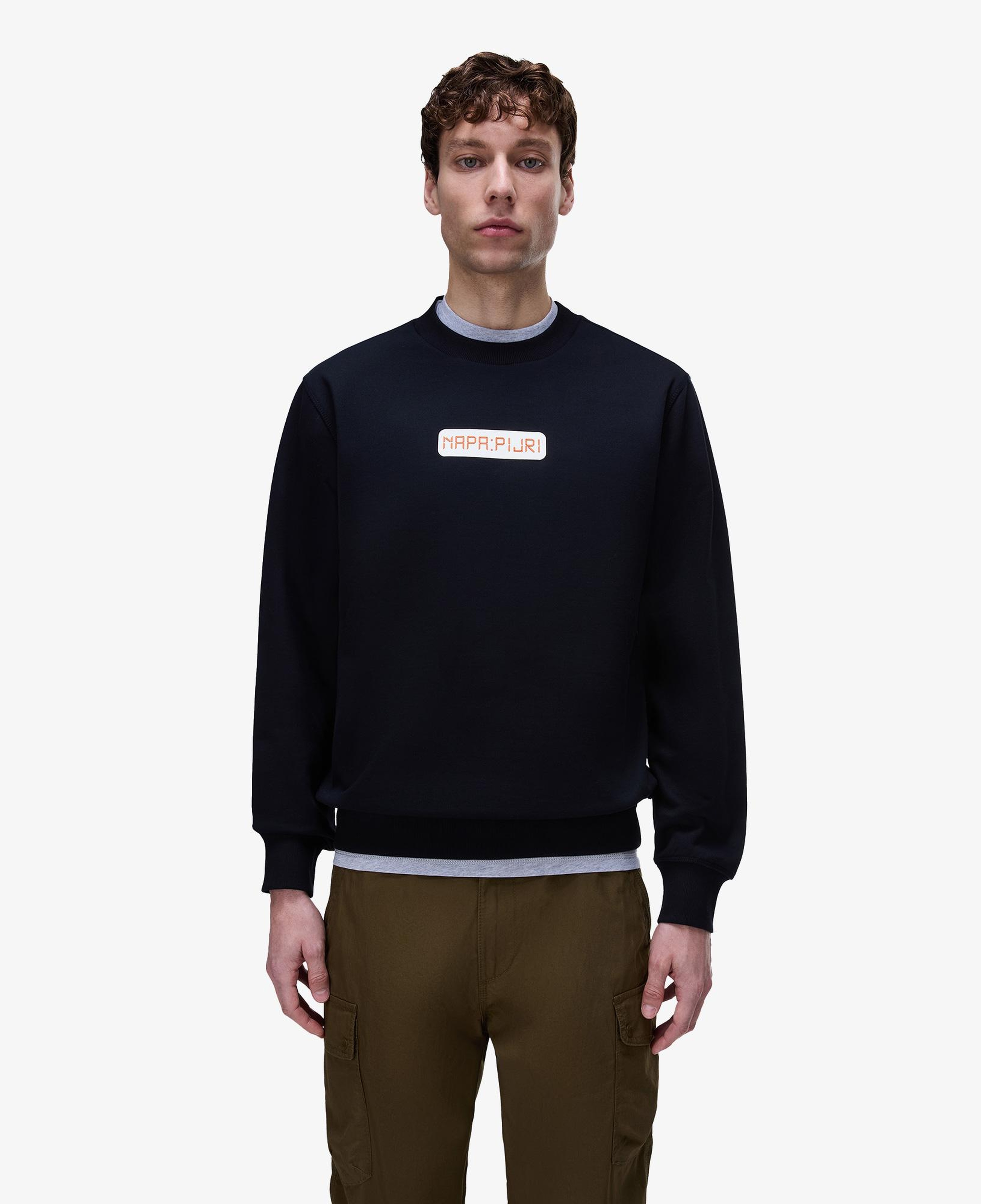 Napapijri B-Sol C Erkek Siyah Sweatshirt