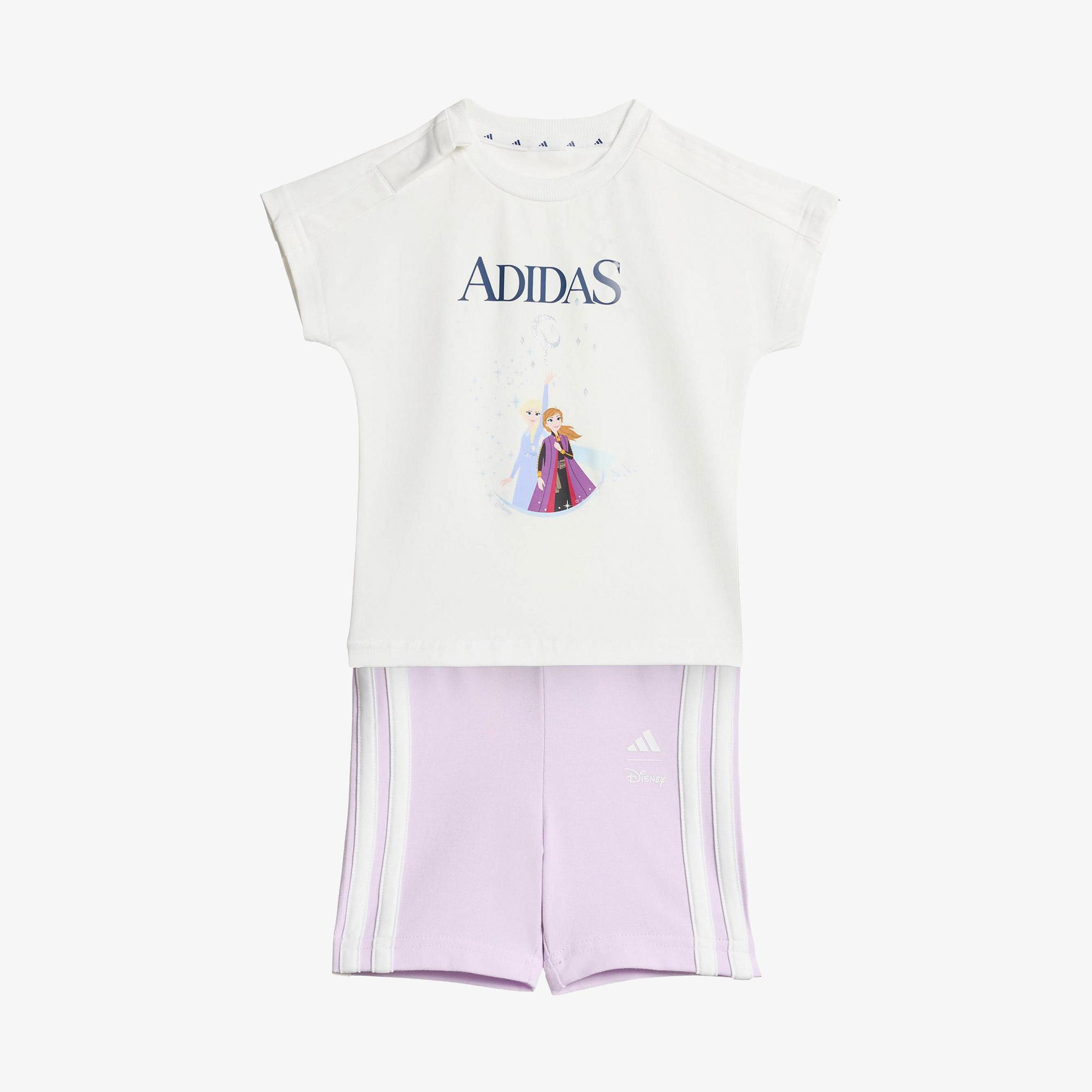 adidas Disney Frozen Çocuk Beyaz Eşofman Takımı