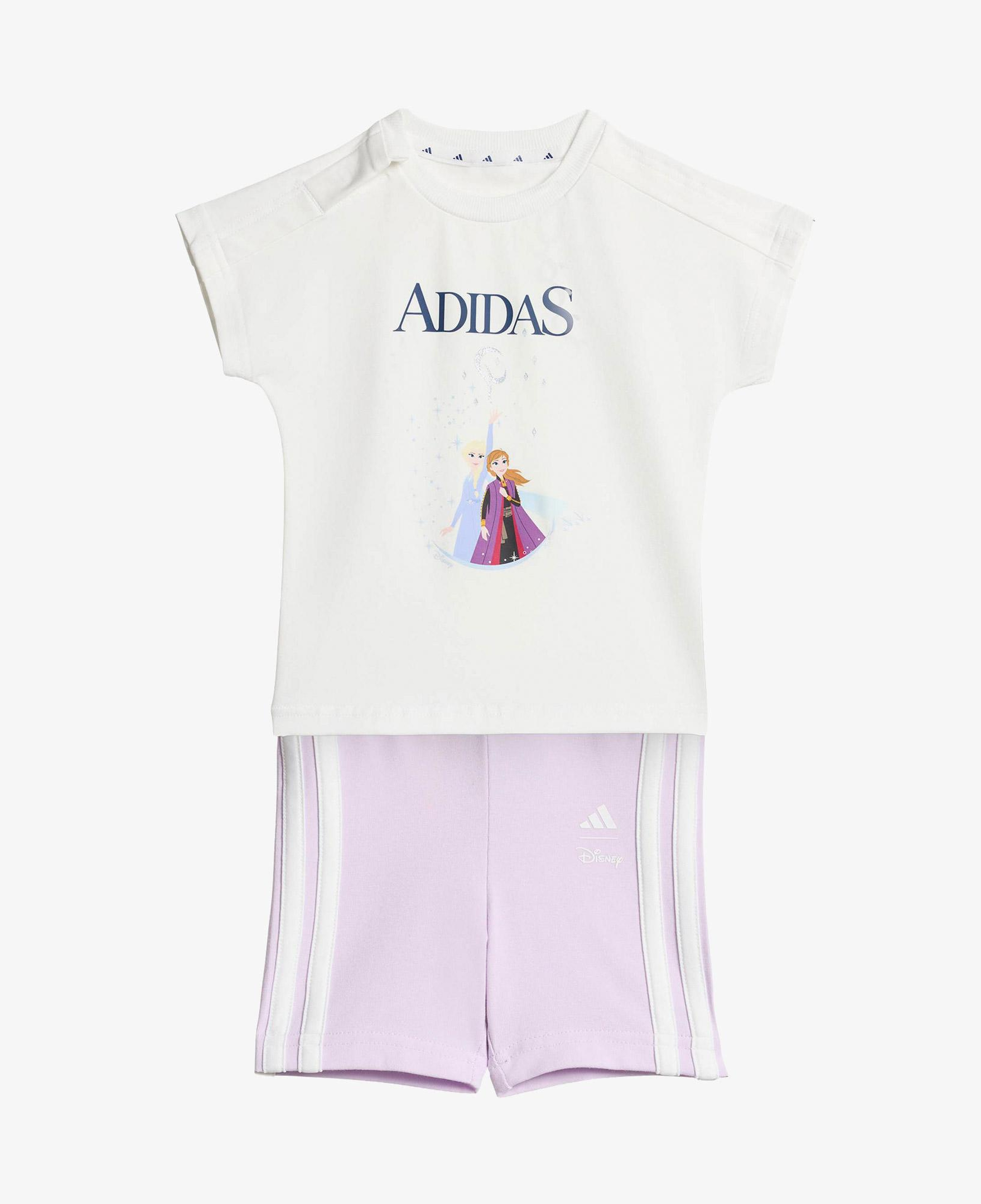 adidas Disney Frozen Çocuk Beyaz Eşofman Takımı