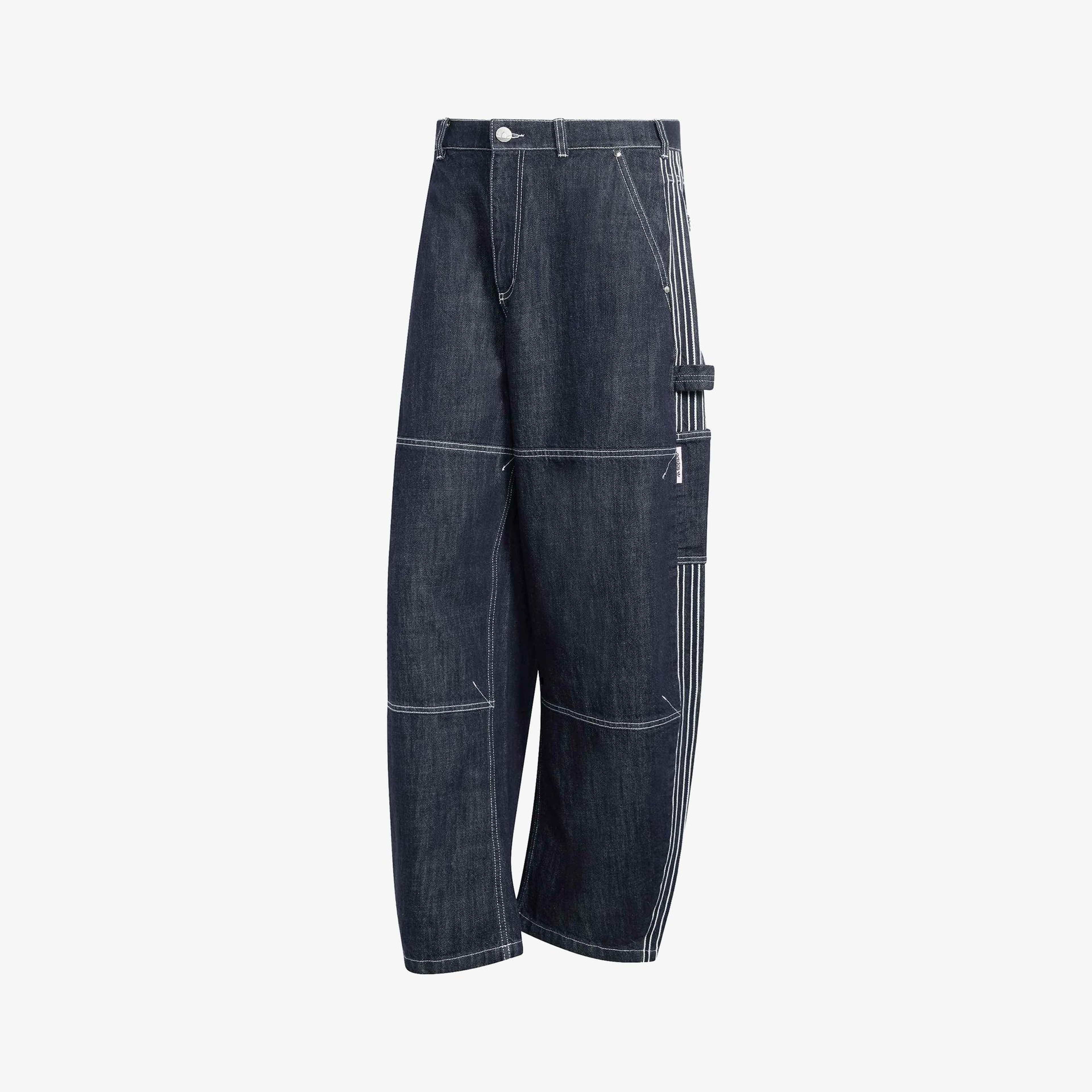 adidas Denim Workpant Erkek Mavi Eşofman Altı