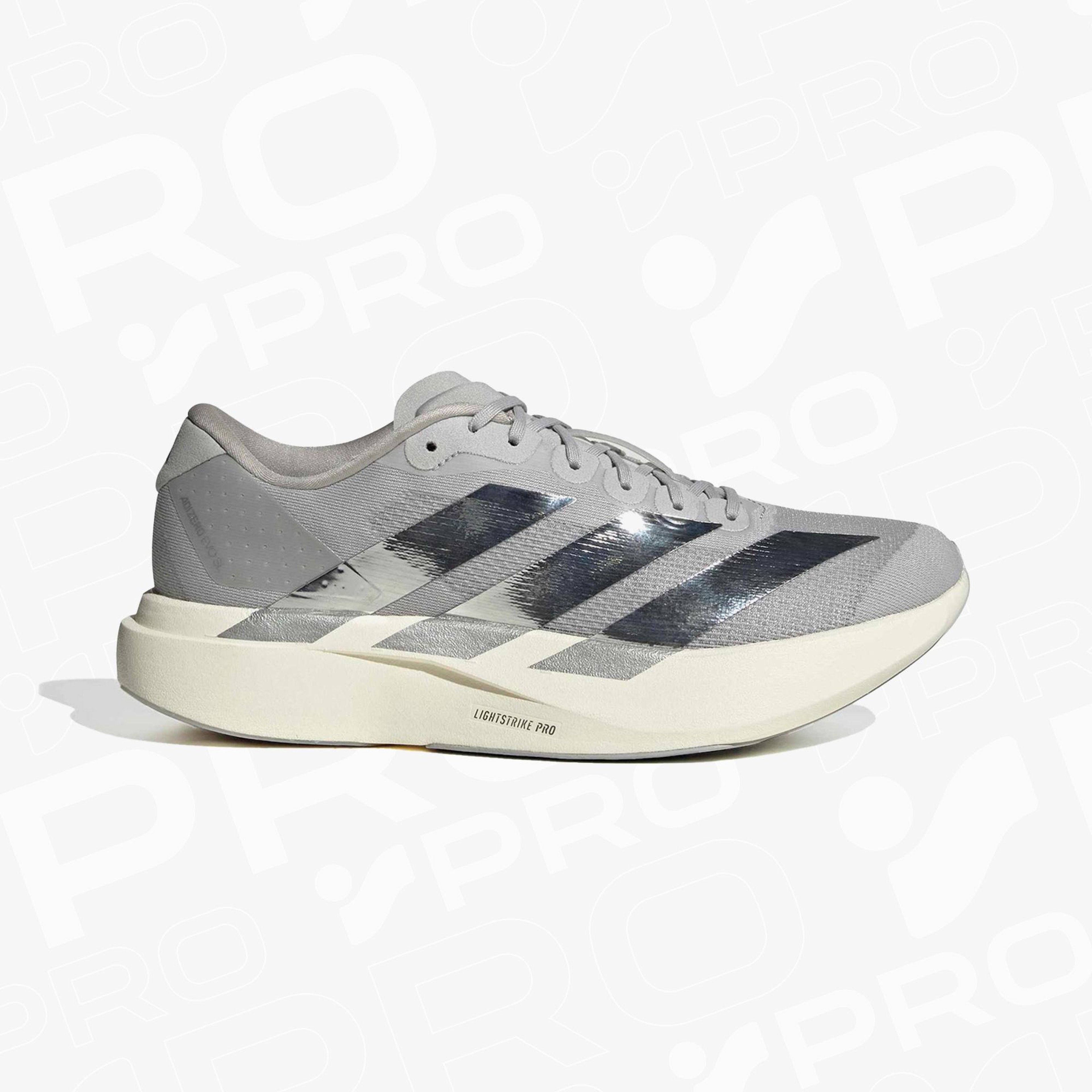 adidas Adizero Evo Sl Erkek Gri Koşu Ayakkabısı