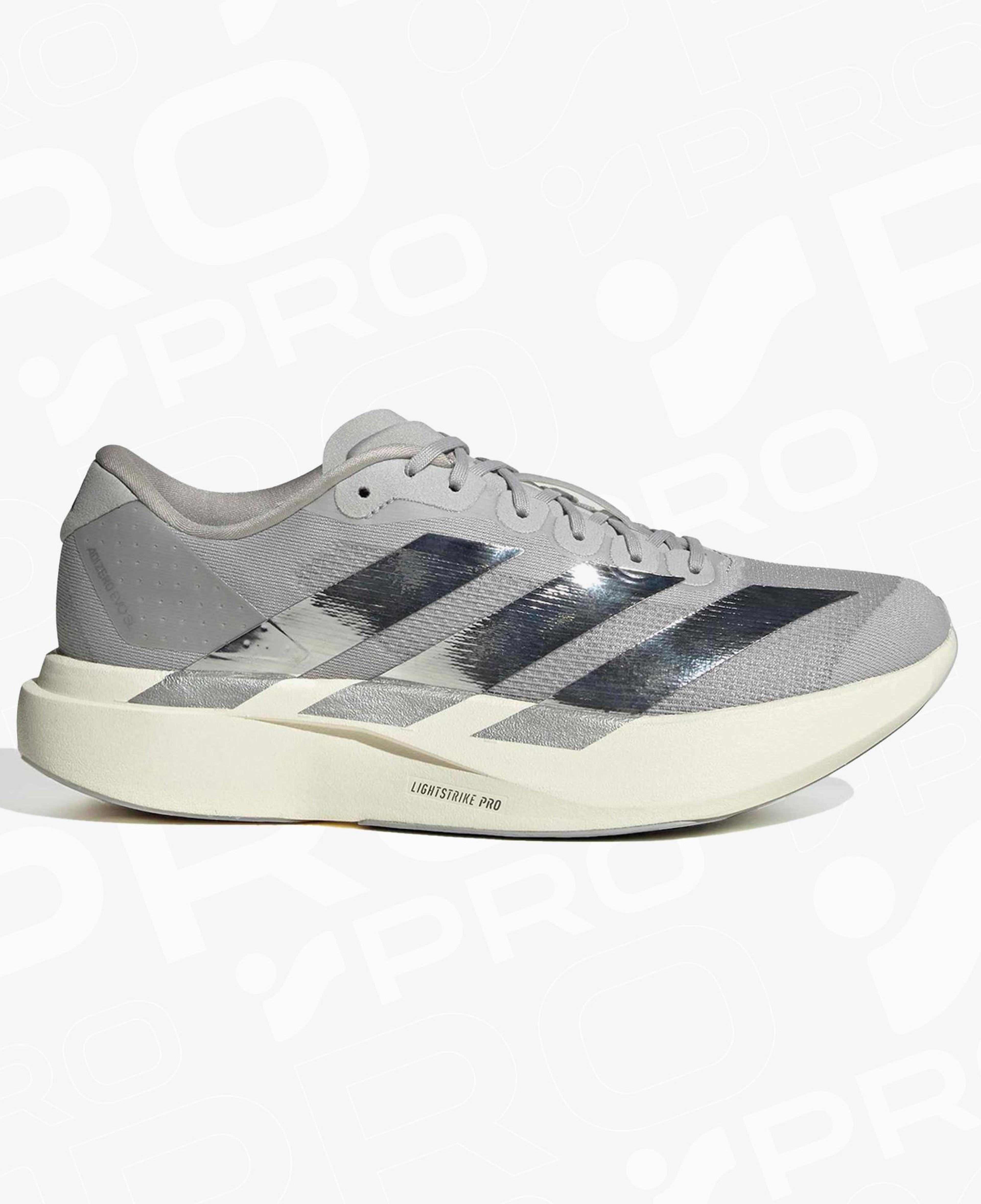 adidas Adizero Evo Sl Erkek Gri Koşu Ayakkabısı