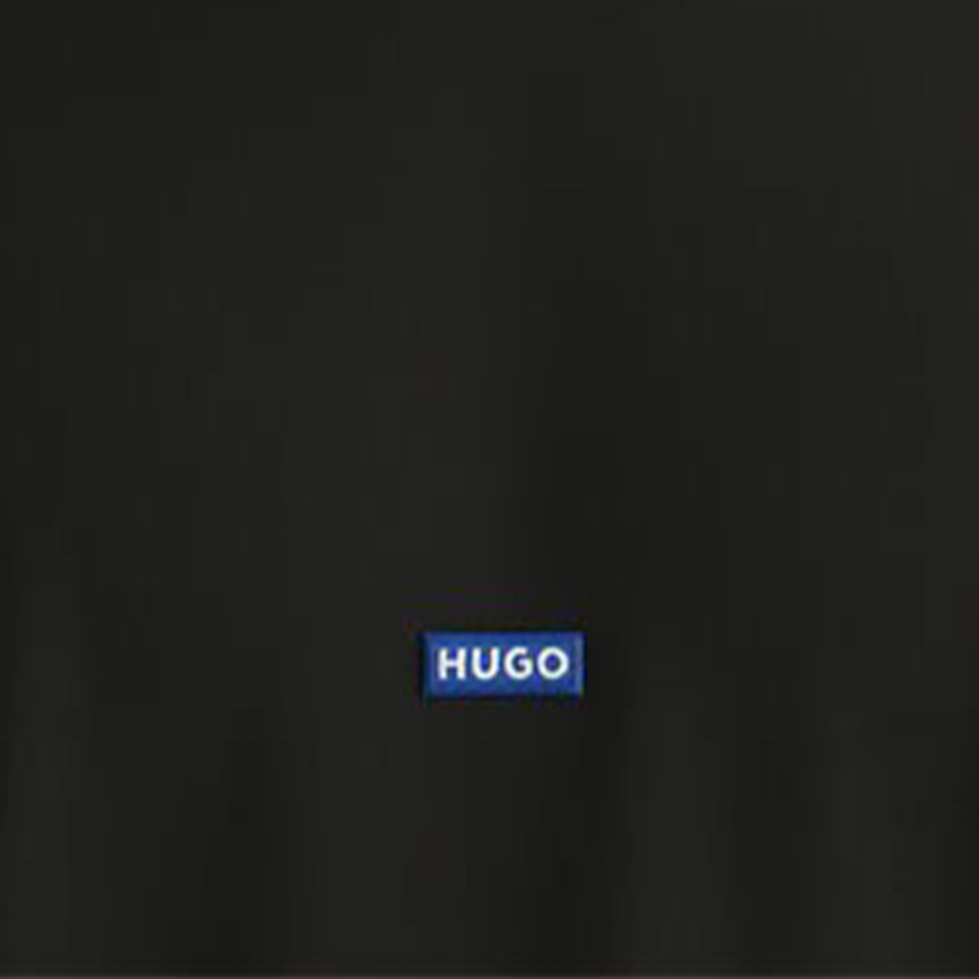 Hugo Boss Logo Patch Erkek Siyah T-Shirt