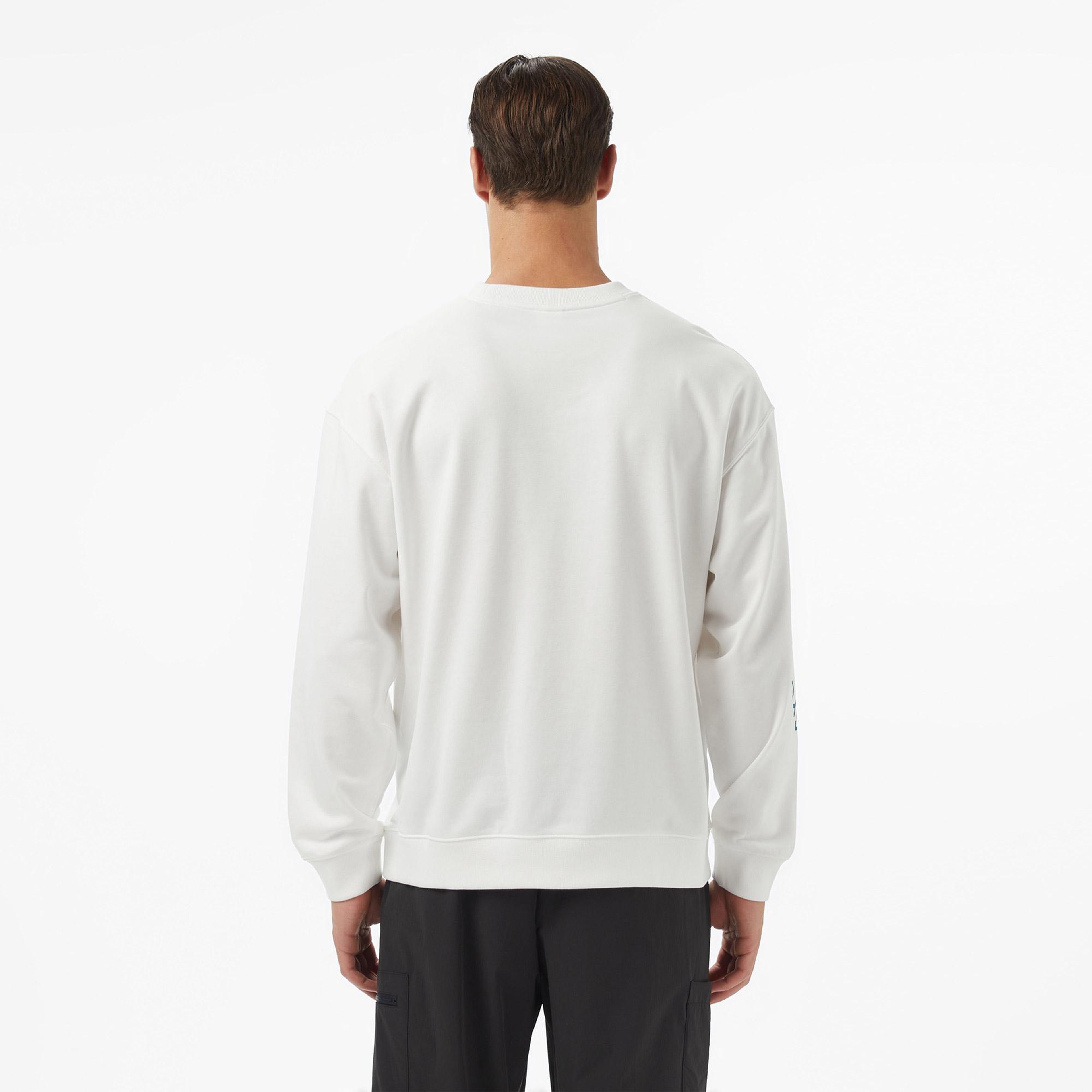Anta Skaters Family Erkek Beyaz Sweatshirt