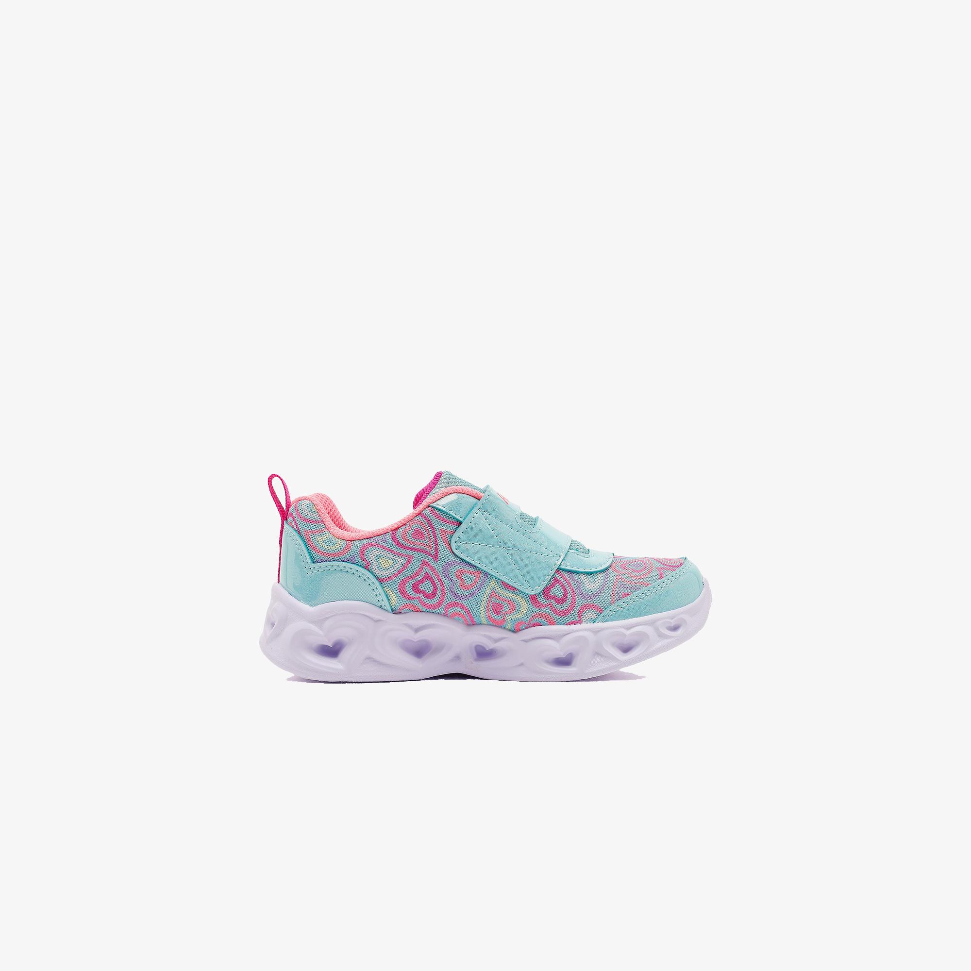 Skechers Heart Lights Çocuk Yeşil Işıklı Spor Ayakkabı