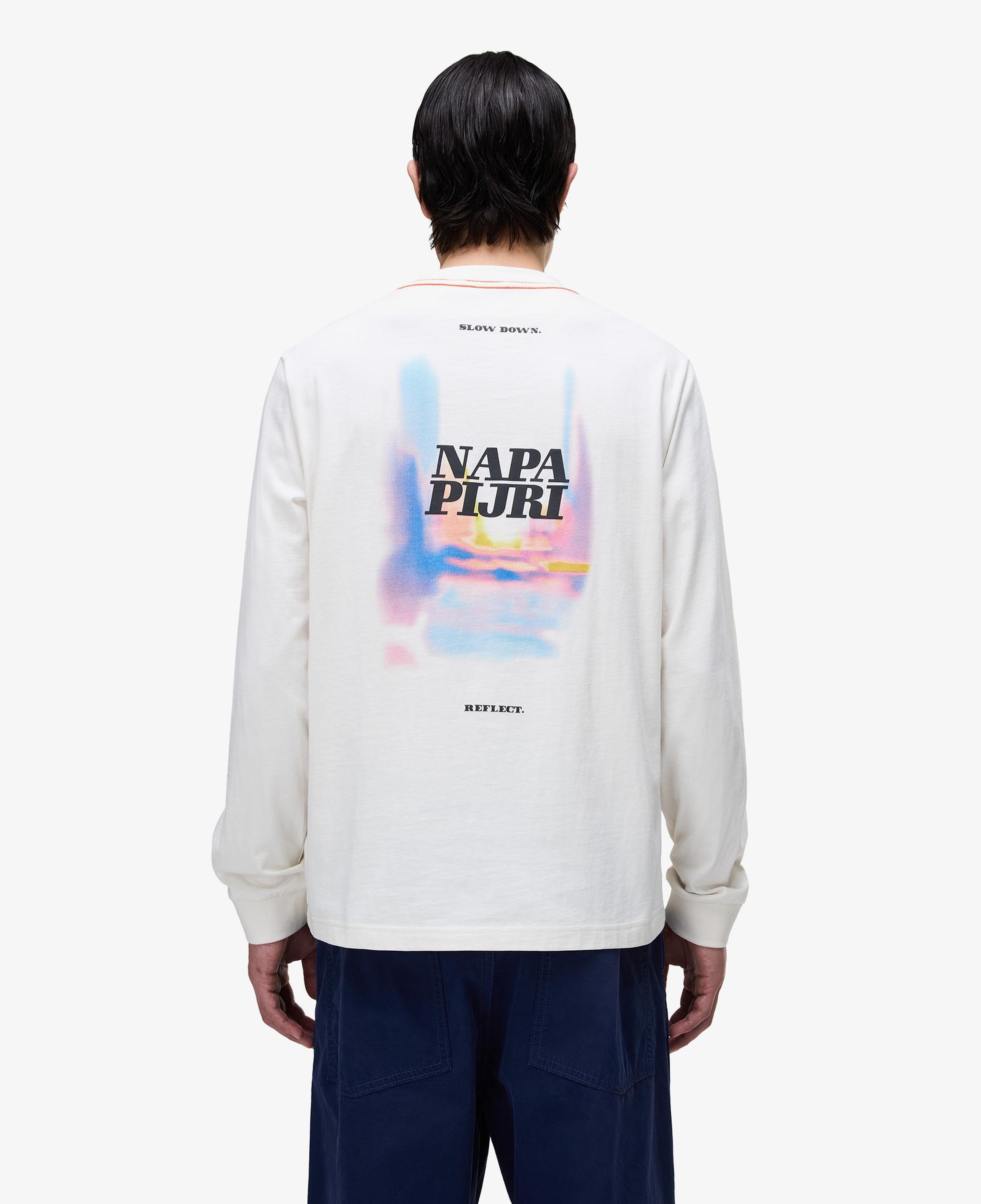 Napapijri S-Lodestar Erkek Beyaz T-Shirt