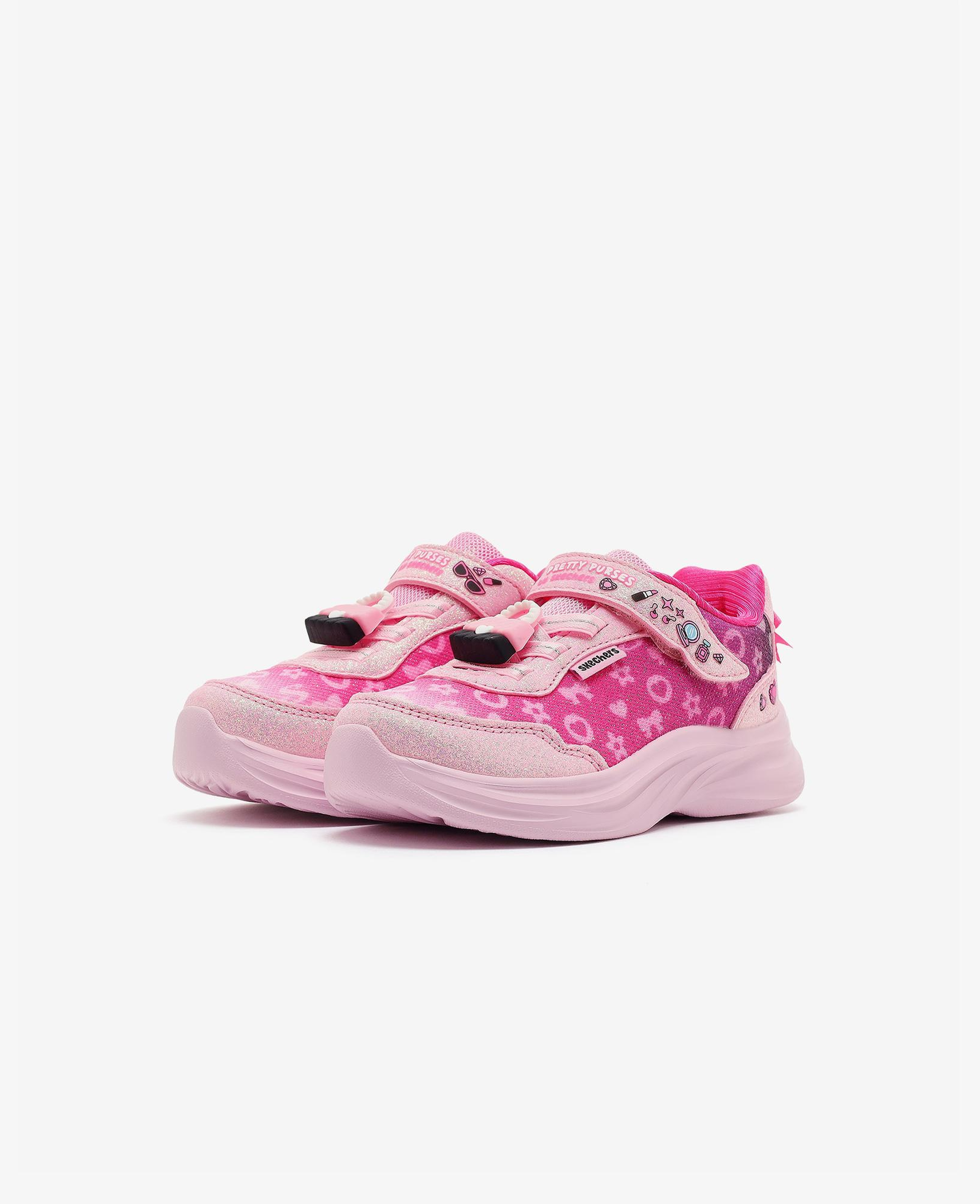 Skechers Power Jams 2.0 Çocuk Pembe Spor Ayakkabı