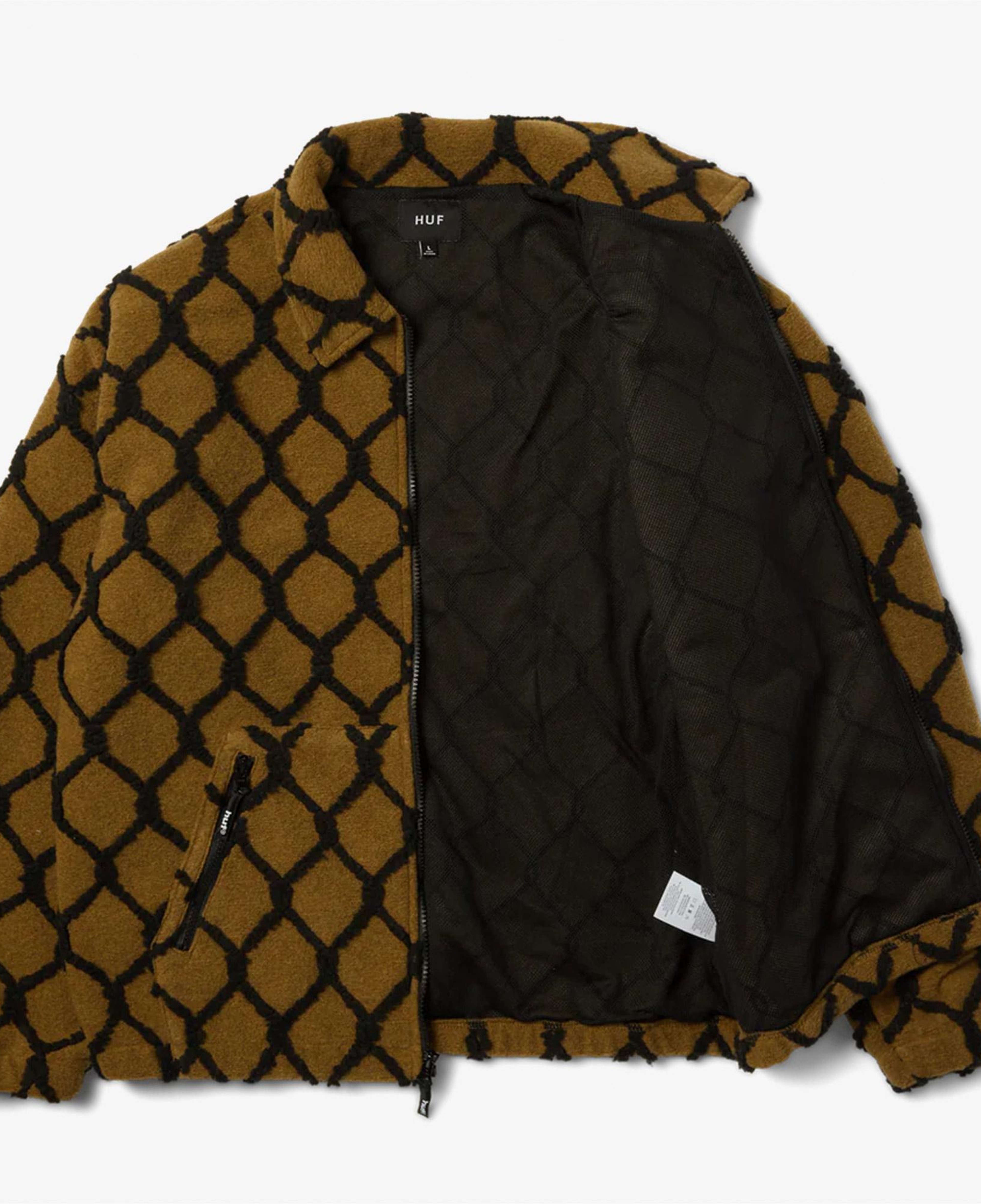 Huf Breakthrough High Pile Erkek Kahverengi Ceket