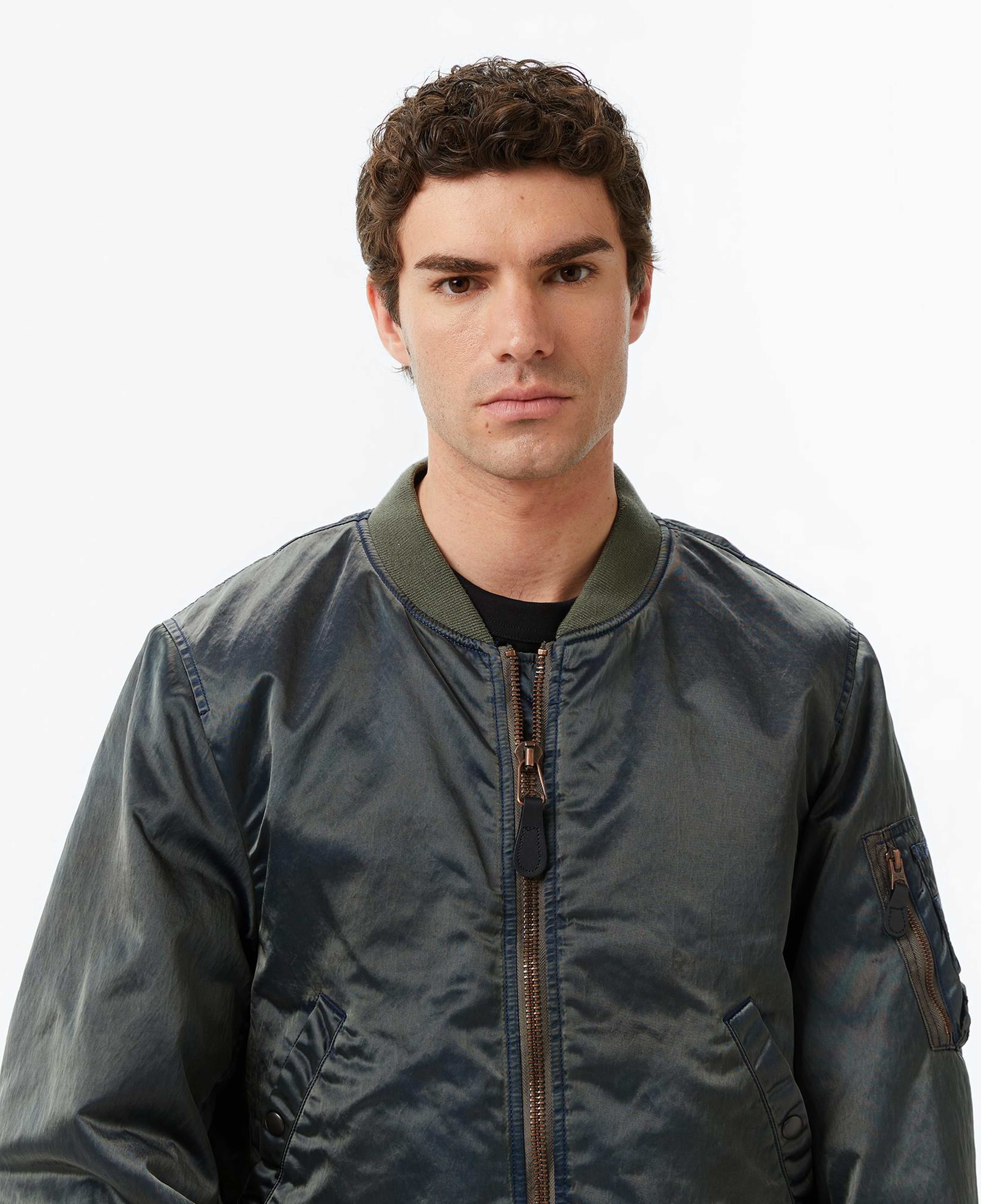 Alpha Industries x TNT MA-1 Flight Erkek Yeşil Bomber Ceket