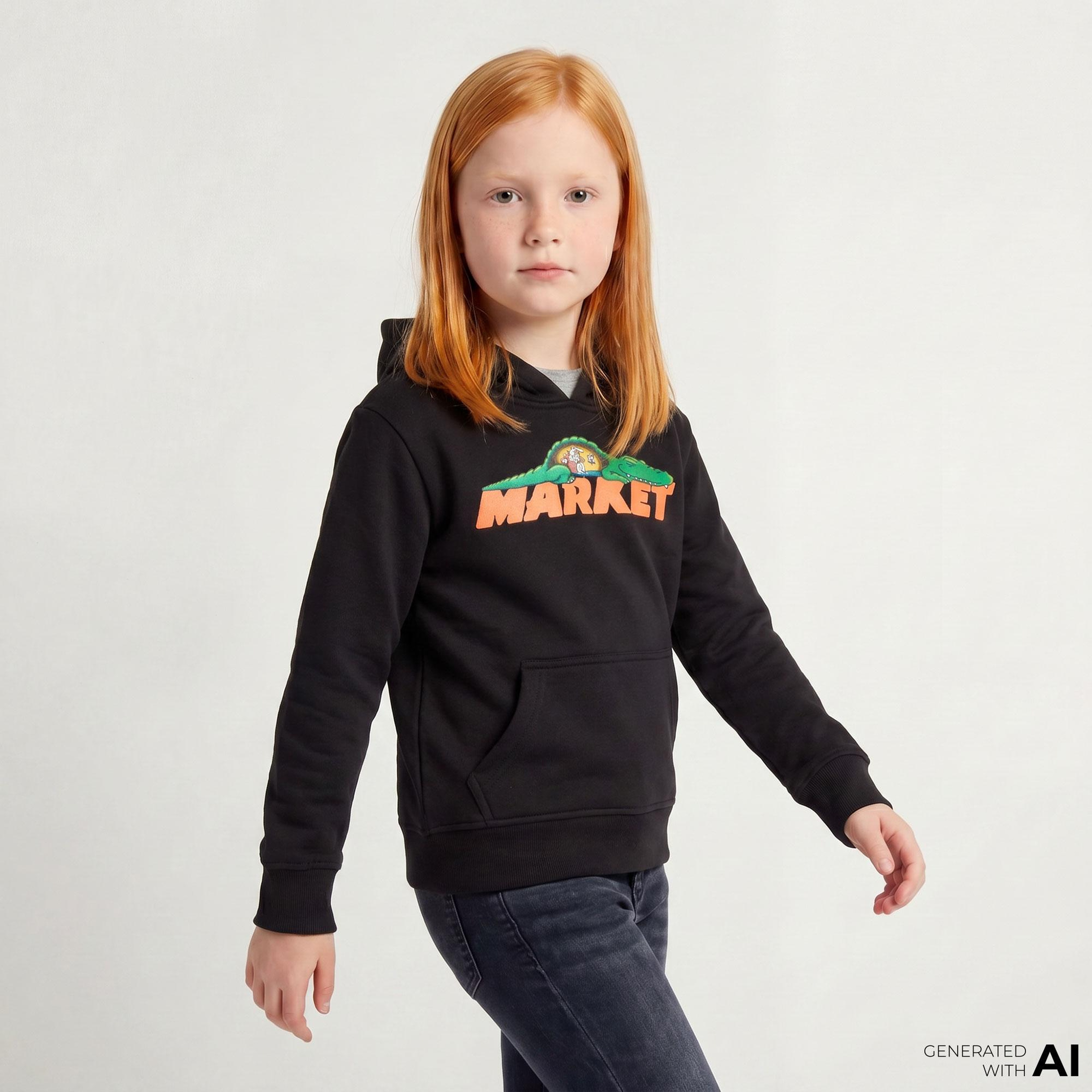 Market Belly Of The Beast Çocuk Siyah Sweatshirt
