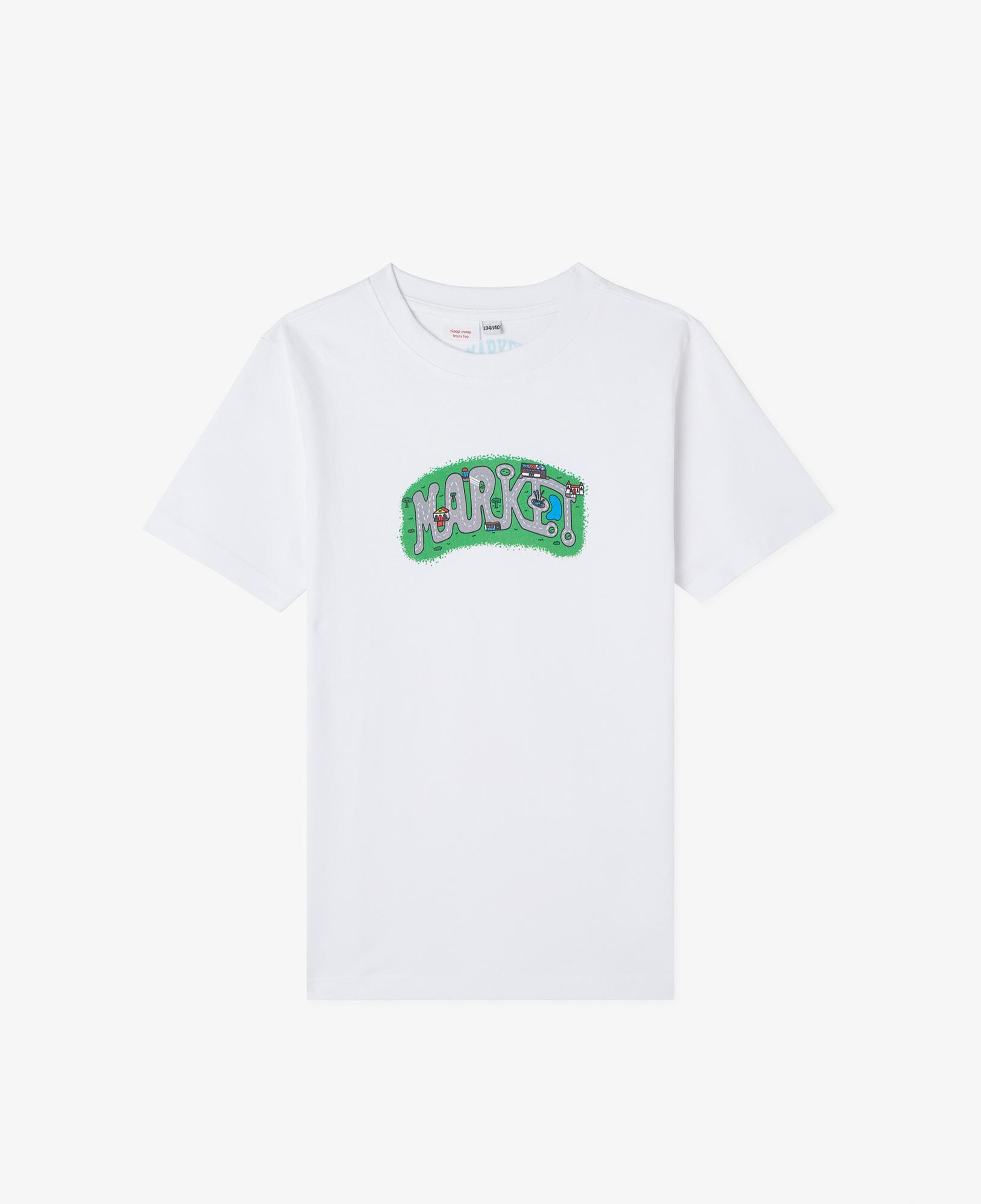 Market City Streets Beyaz T-Shirt
