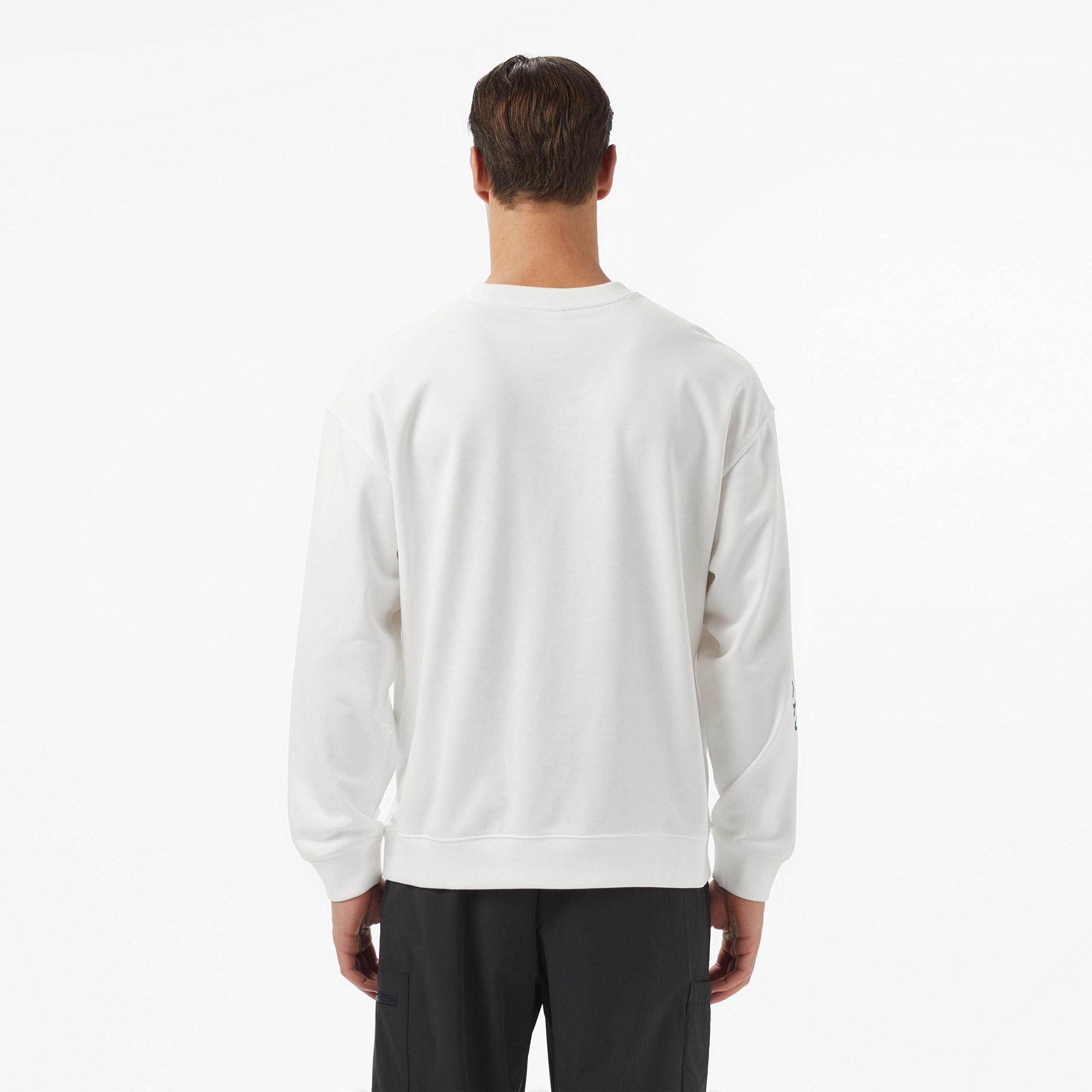 Anta Skaters Family Erkek Beyaz Sweatshirt