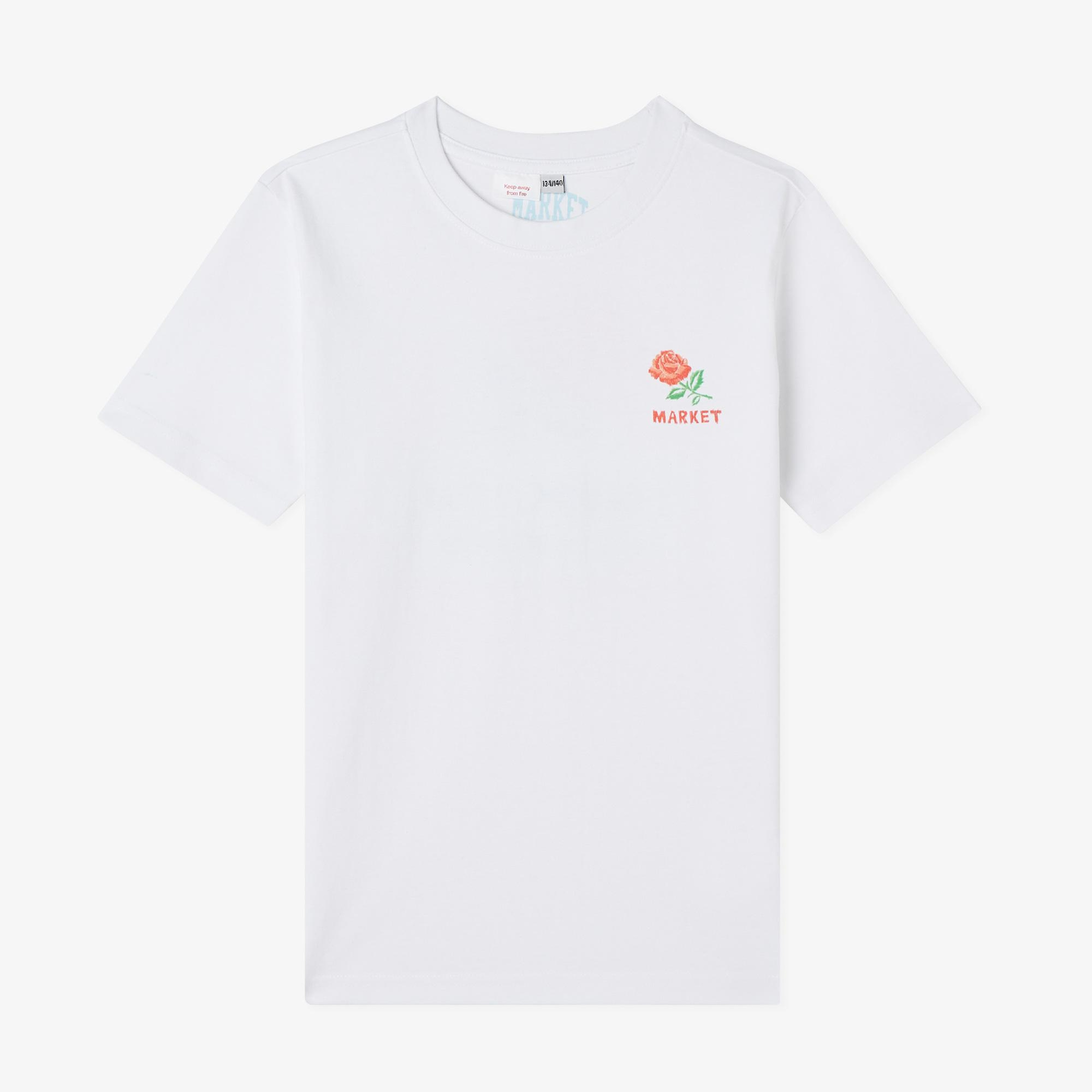 Market Have A Nice Day Çocuk Beyaz T-Shirt