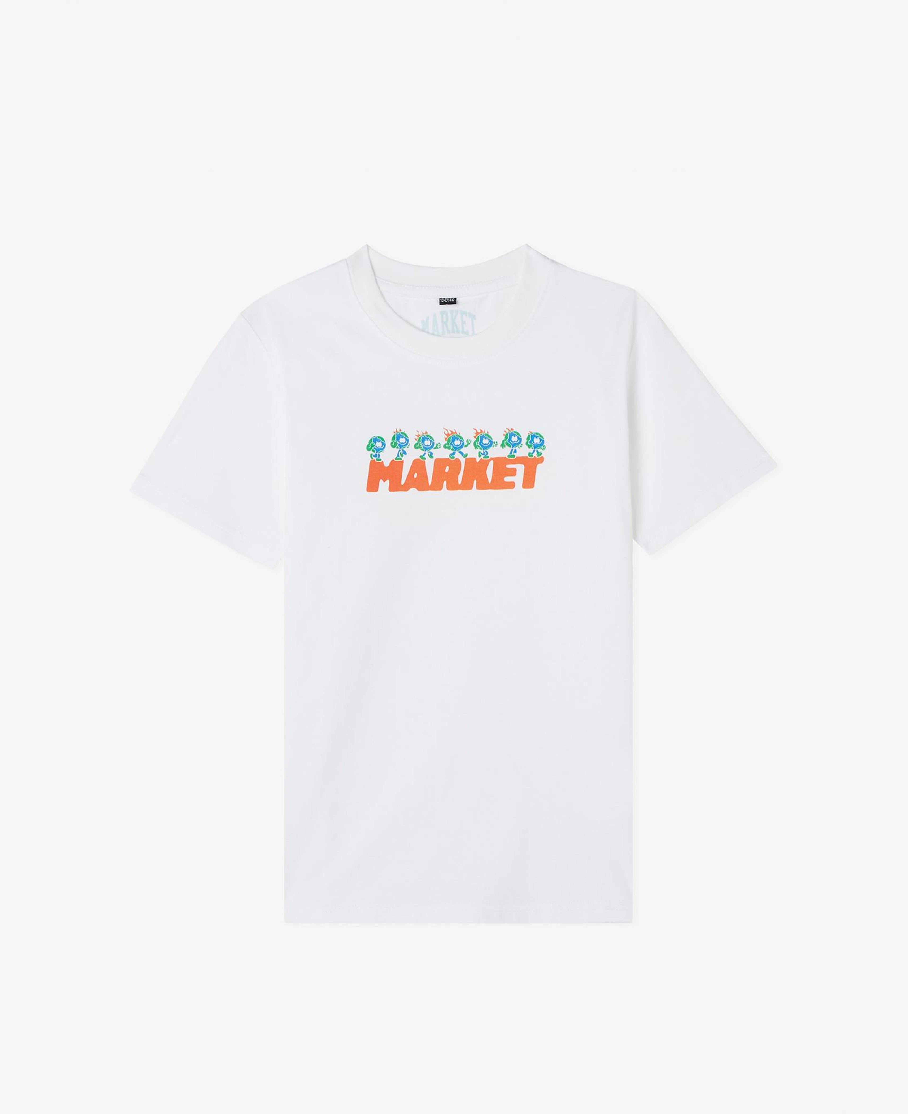 Market Fire Frolic Beyaz T-Shirt