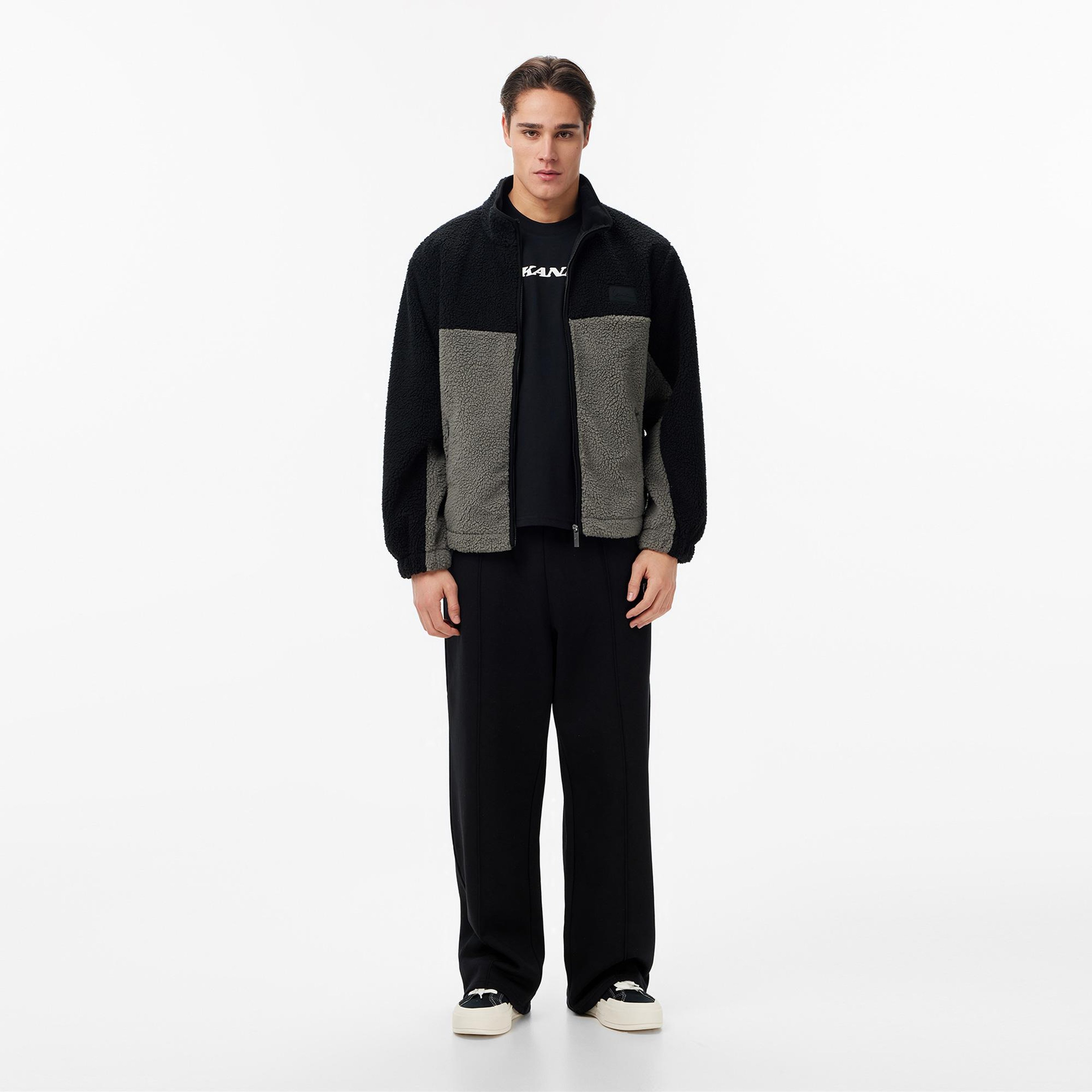 Karl Kani Siganture Rubber Patch Erkek Siyah Ceket