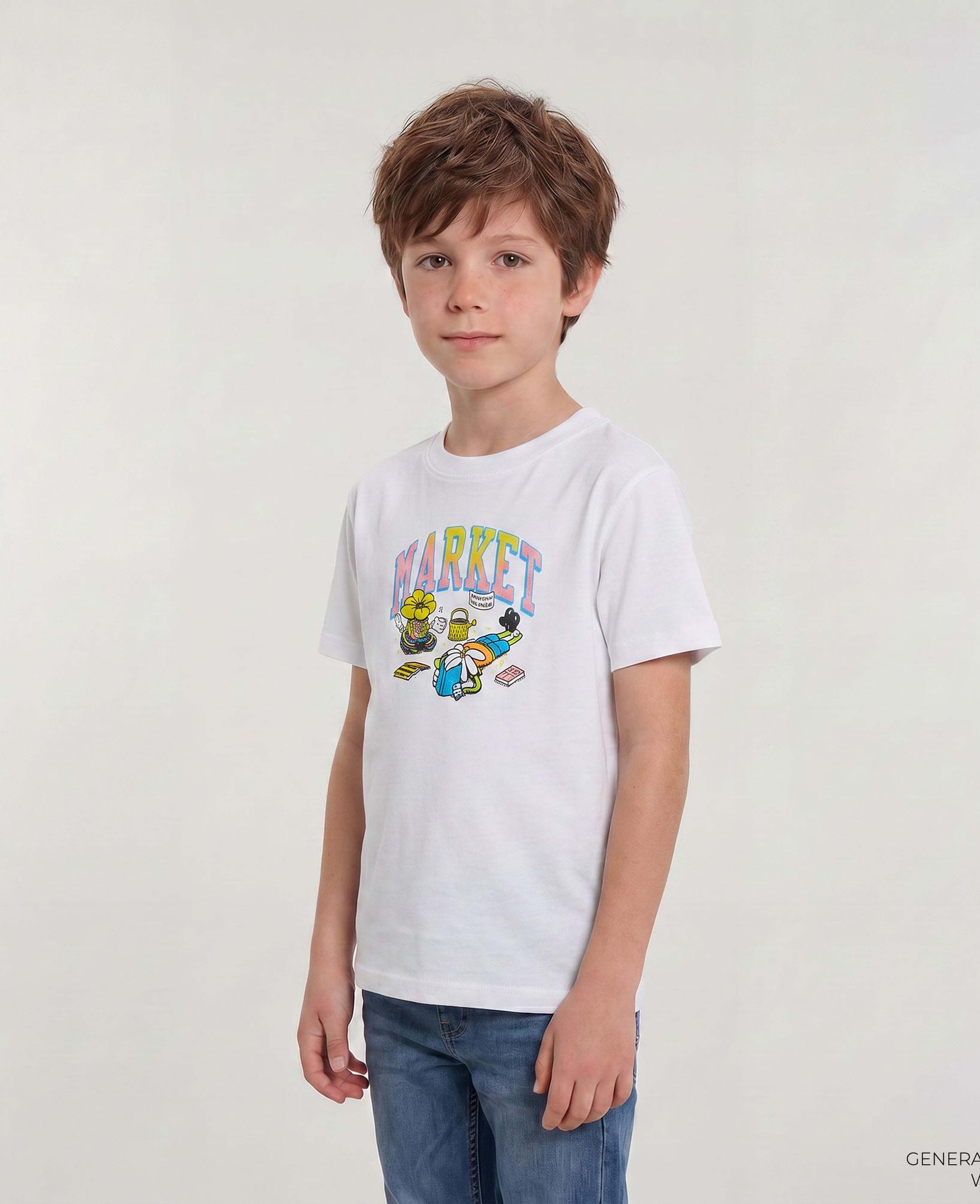 Market Seeds Of Tomorrow Çocuk Beyaz T-Shirt