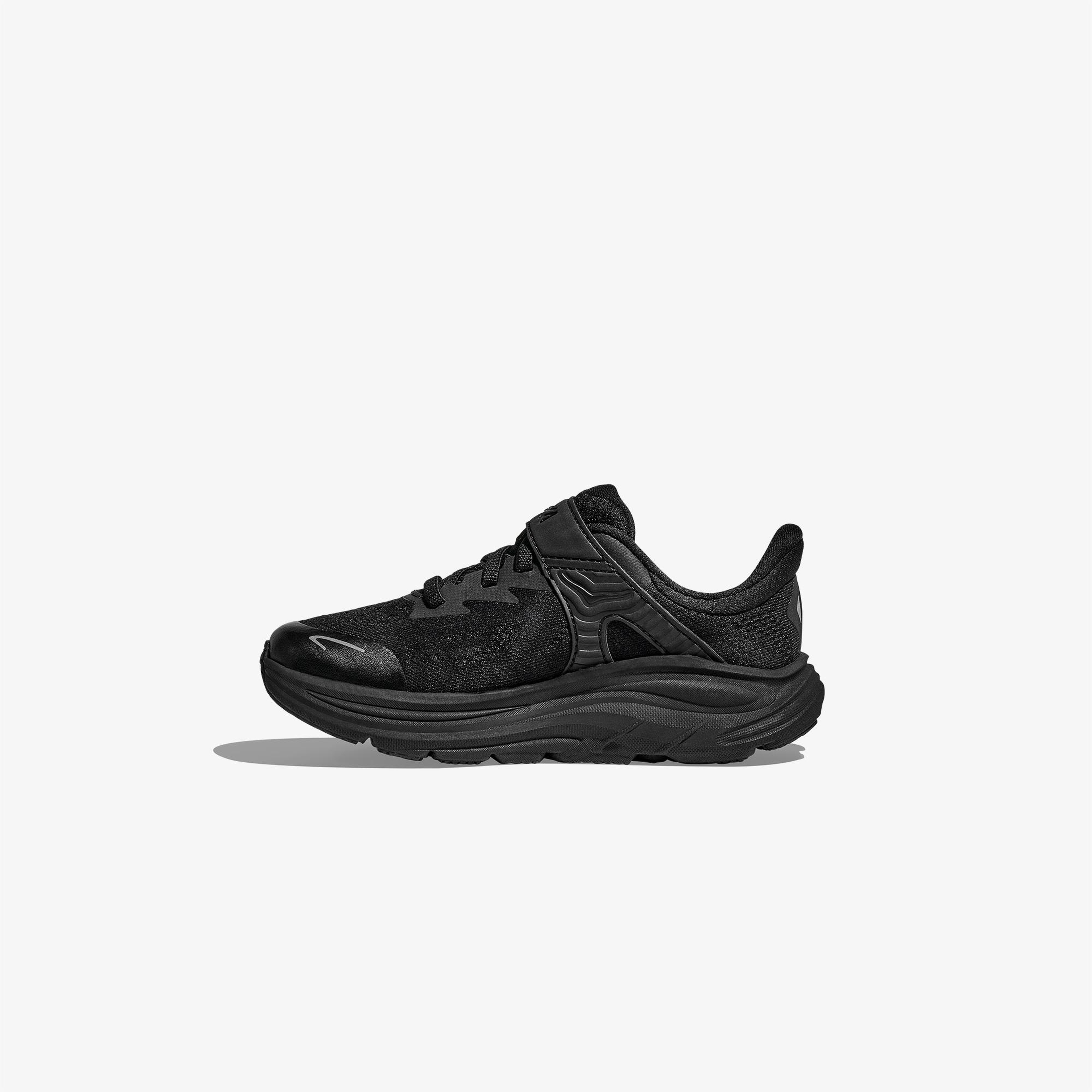 Hoka Clifton 10 Çocuk Siyah Koşu Ayakkabısı
