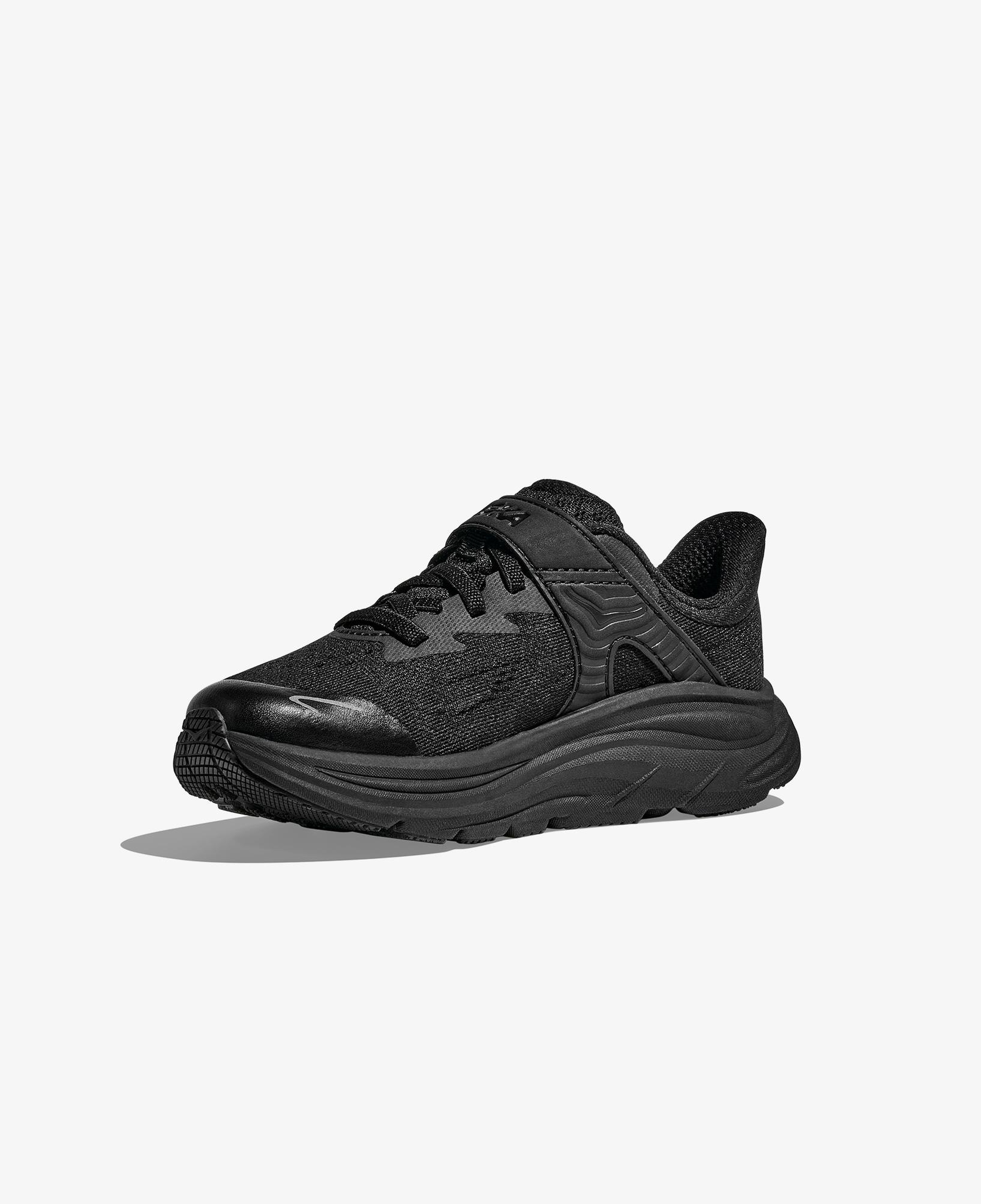 Hoka Clifton 10 Çocuk Siyah Koşu Ayakkabısı