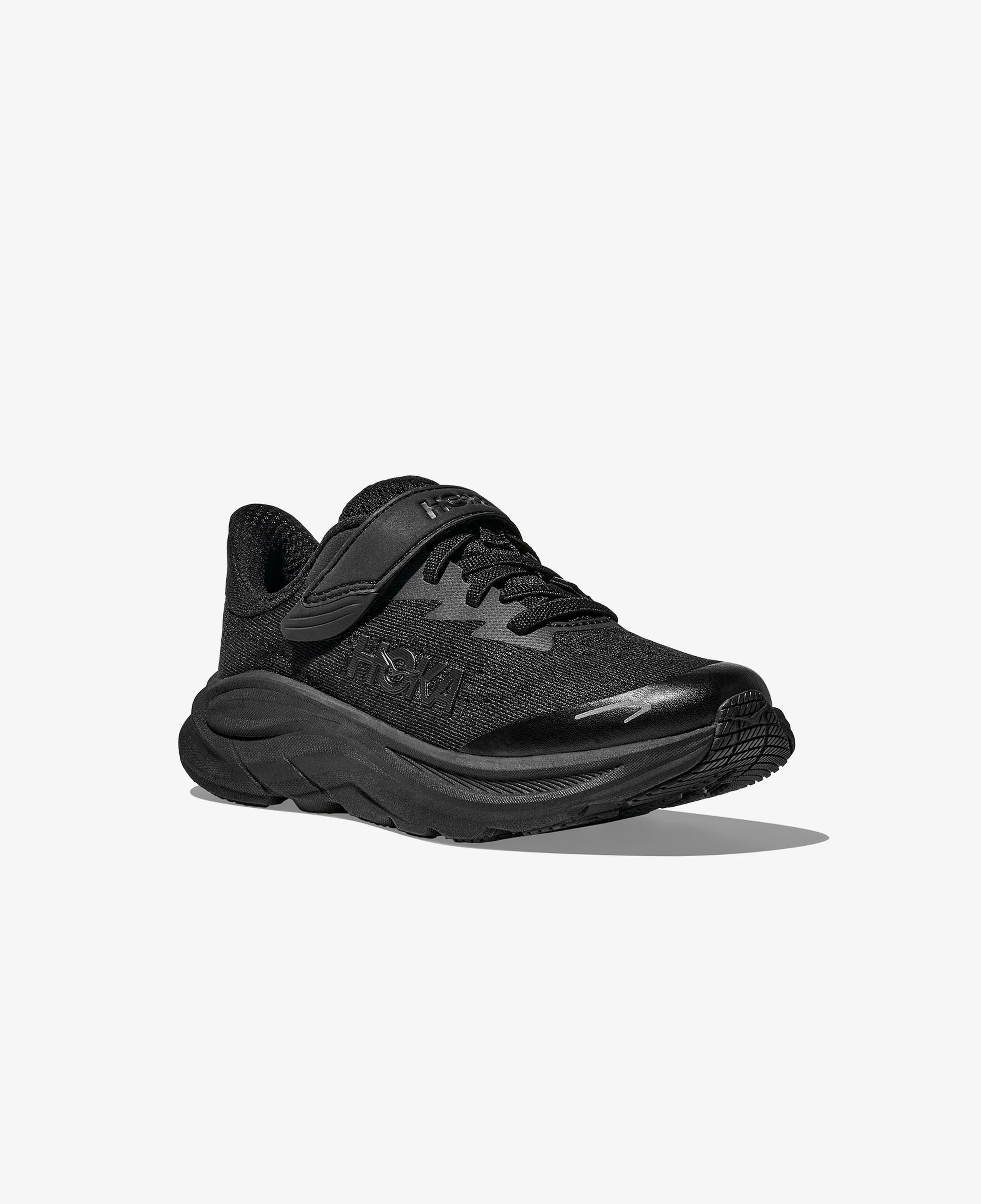 Hoka Clifton 10 Çocuk Siyah Koşu Ayakkabısı