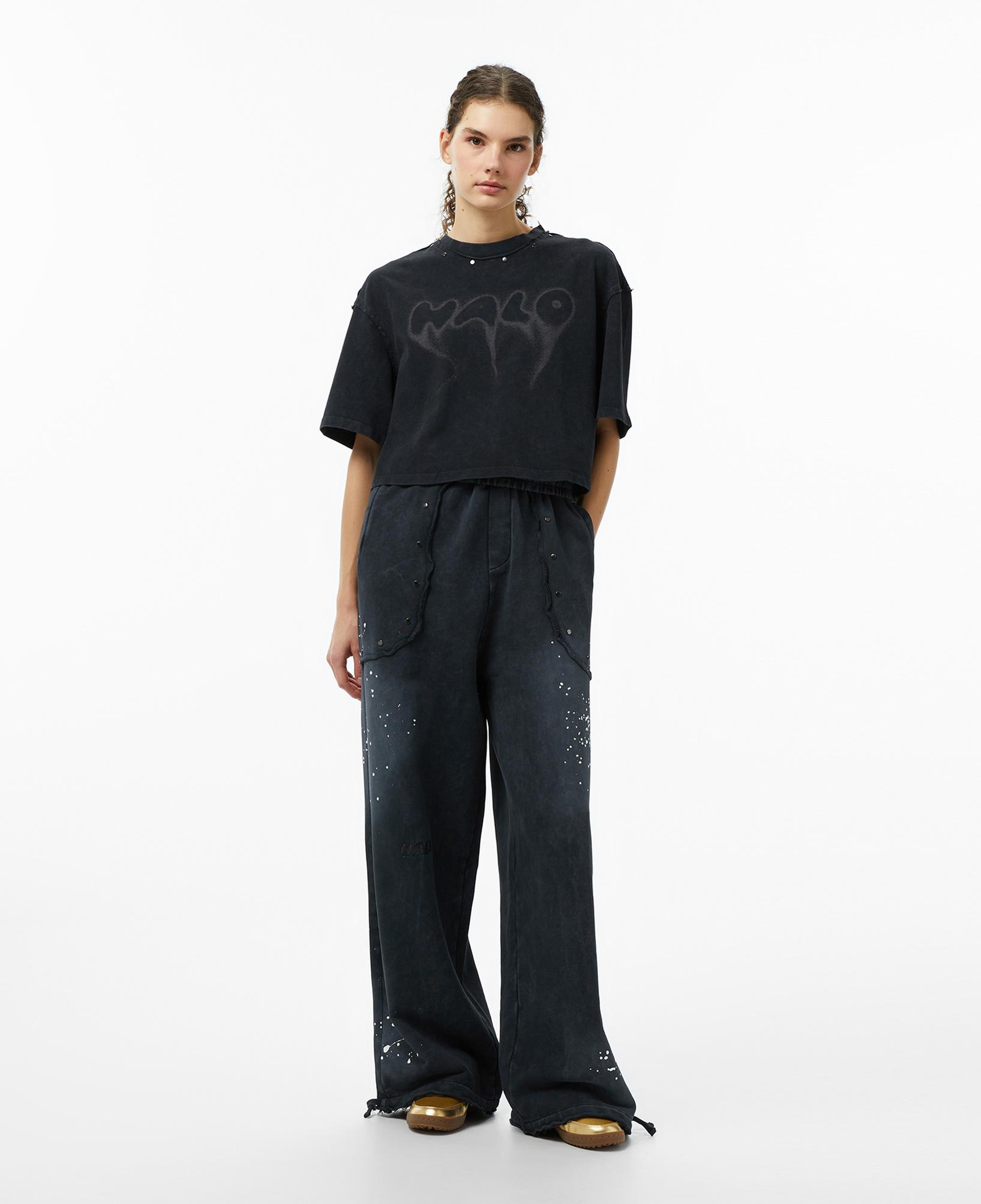 Les Benjamins Kadın Siyah T-Shirt