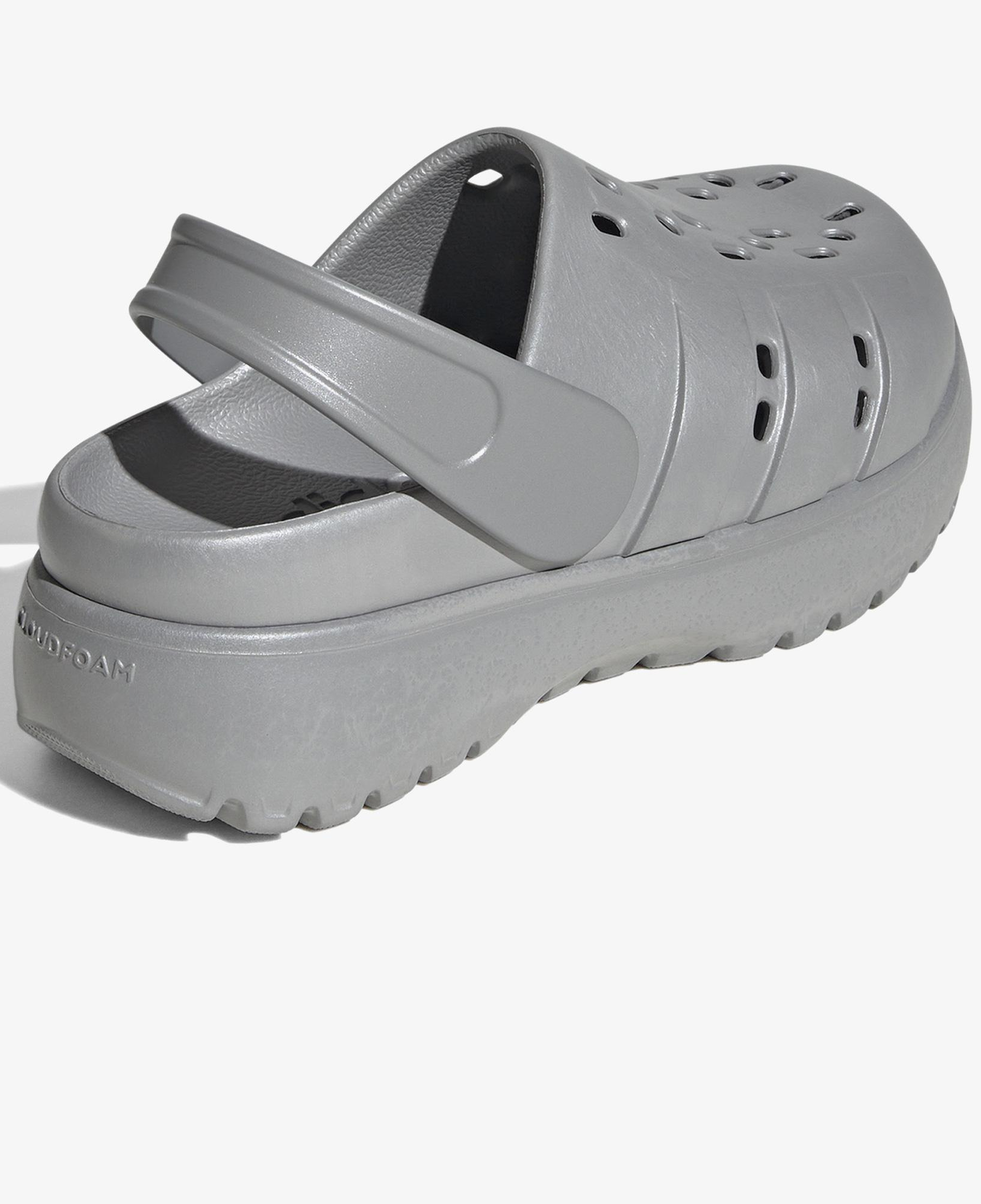 adidas AdıletteClogPlatform Gri Unisex Sandalet