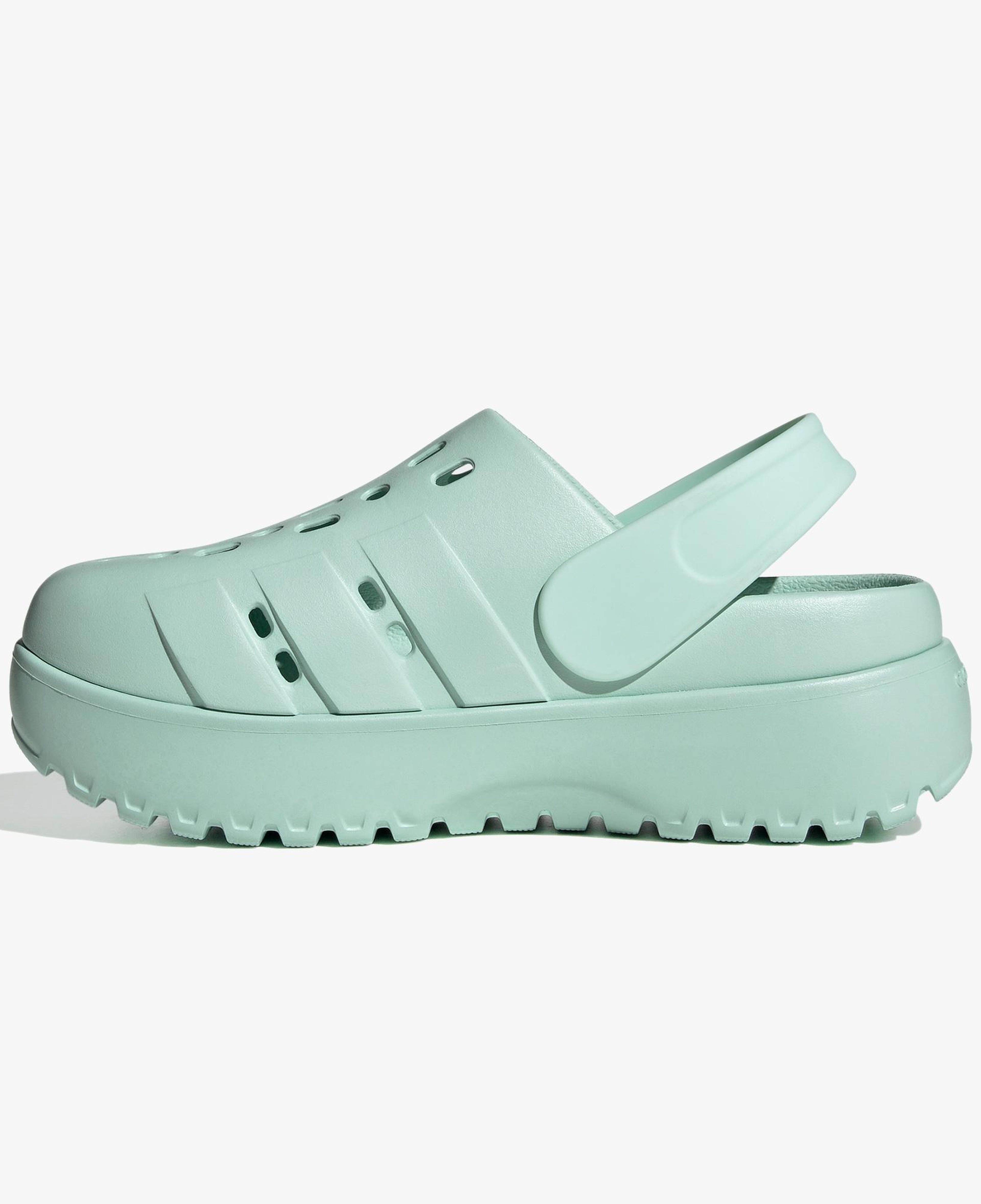 adidas Adilette Clog Platform Kadın Mavi Terlik