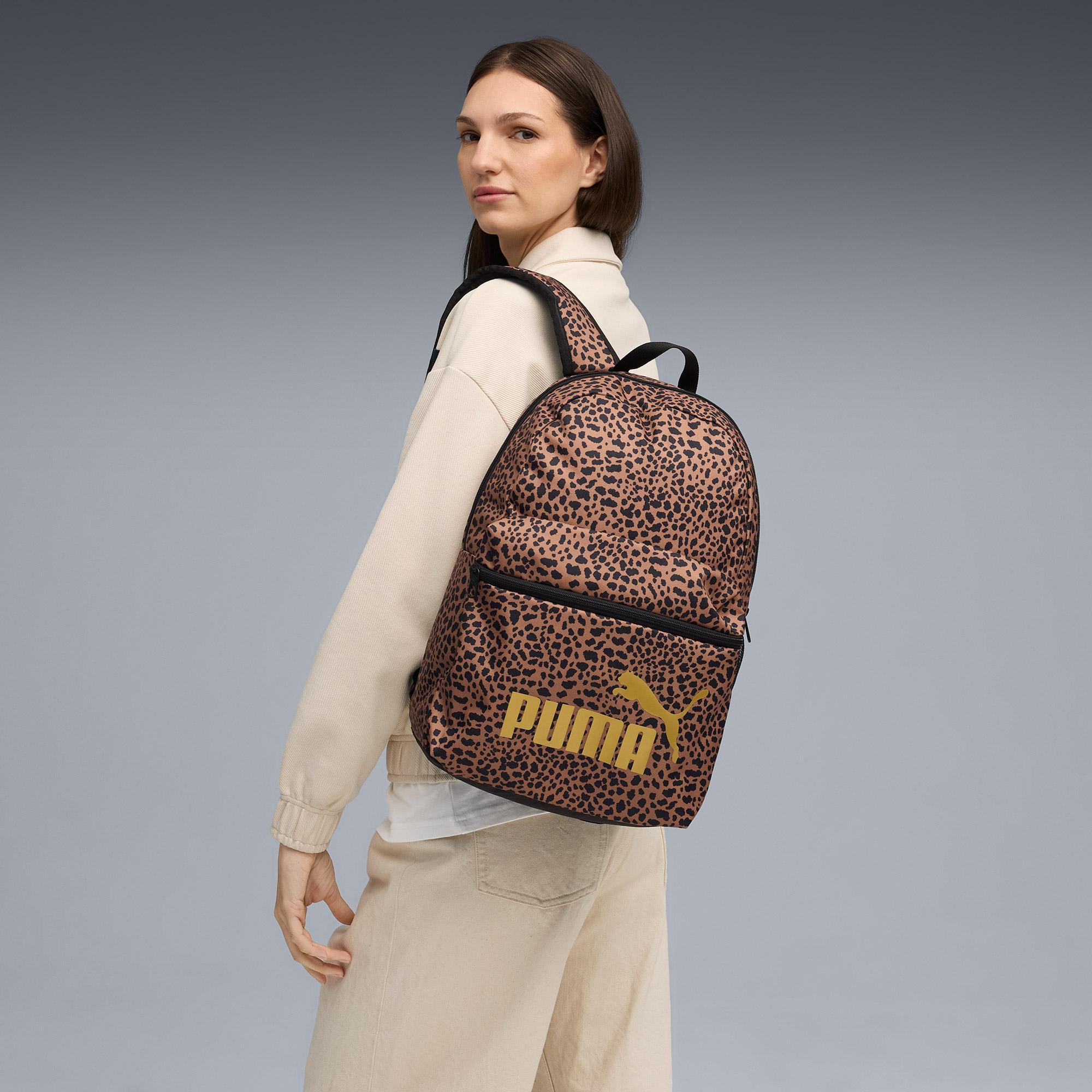 Puma Phase Aop Unisex Kahverengi Sırt Çantası