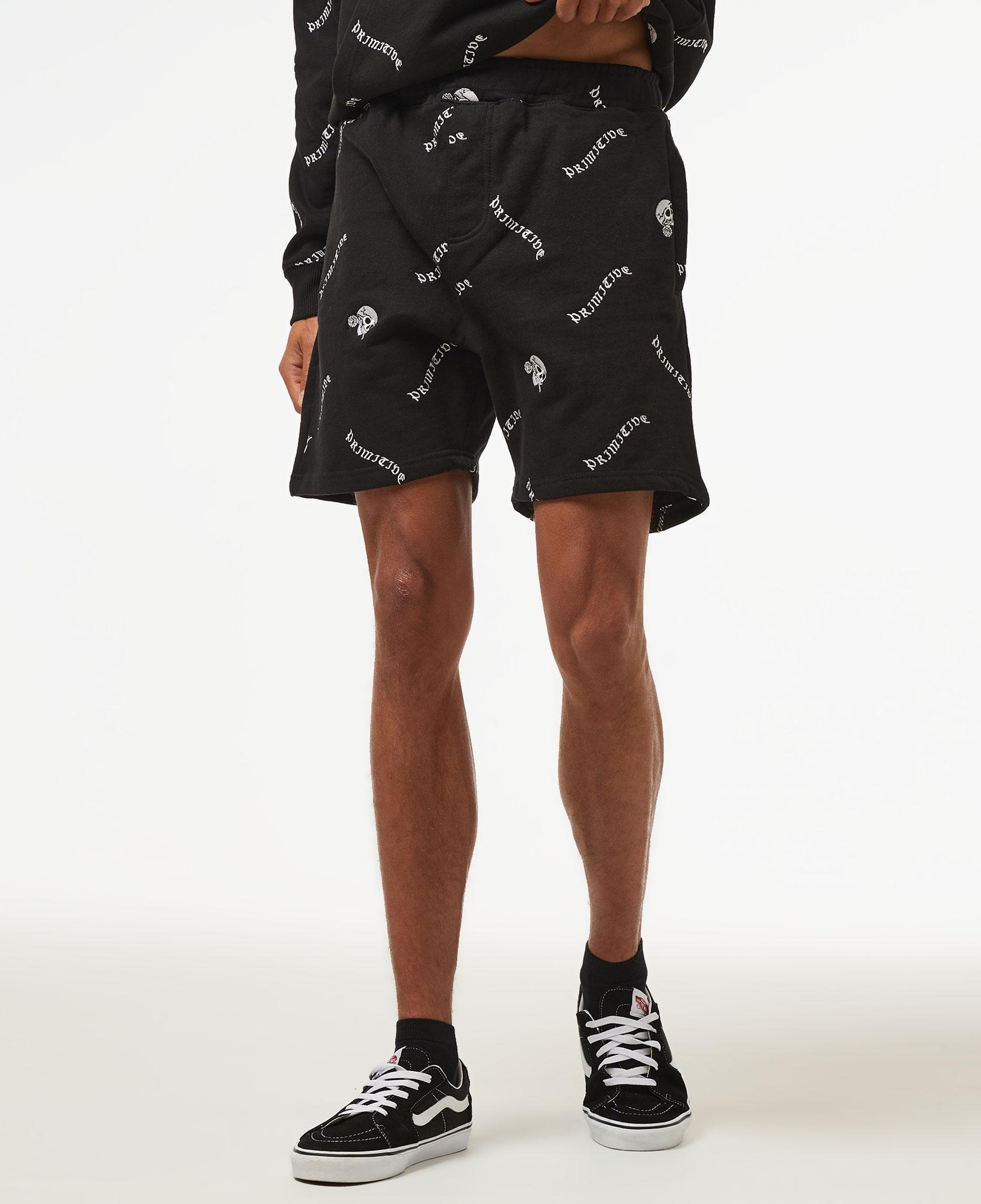 Primitive Rogue Fleece Erkek Siyah Şort