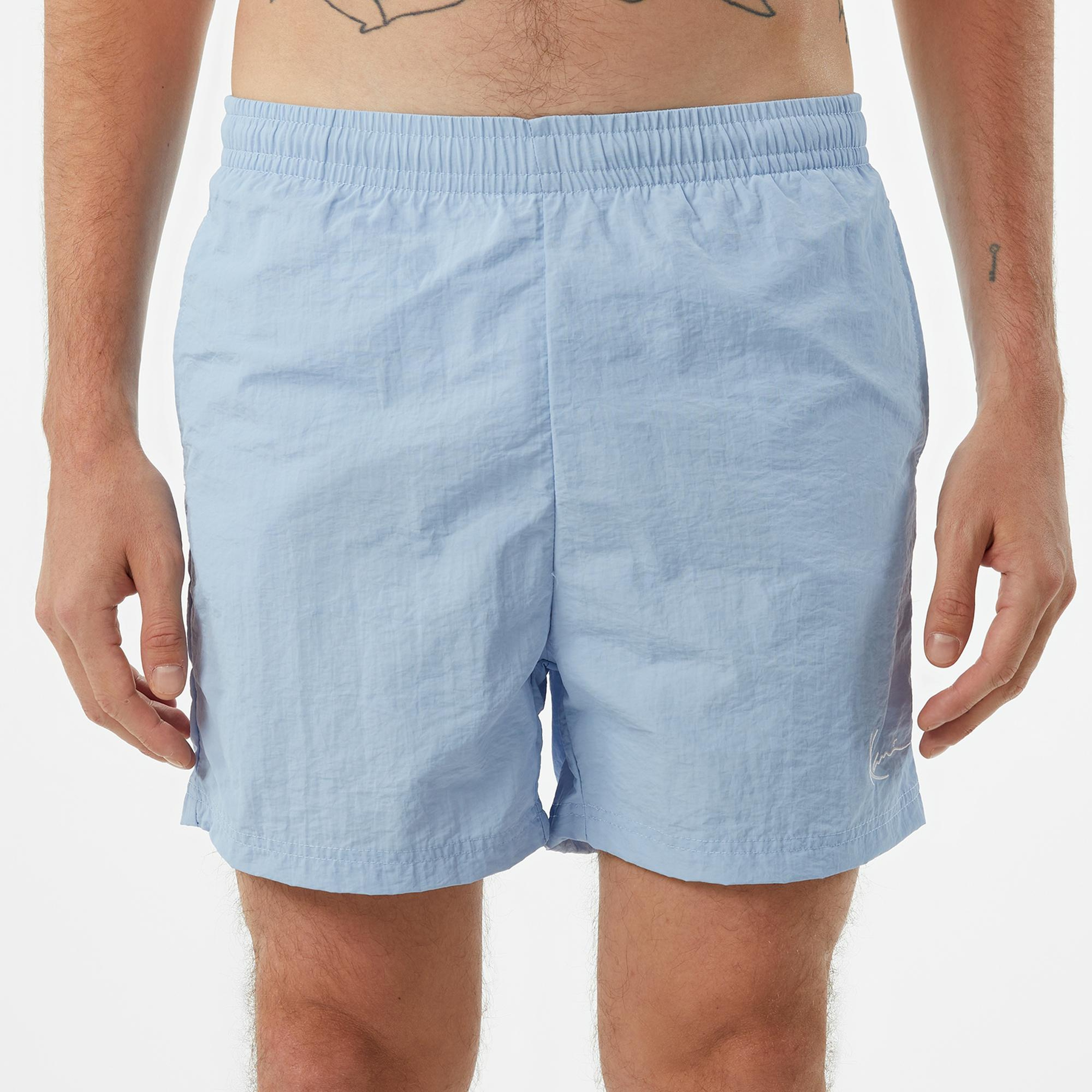 Karl Kani Signature Swim Erkek Mavi Deniz Şortu