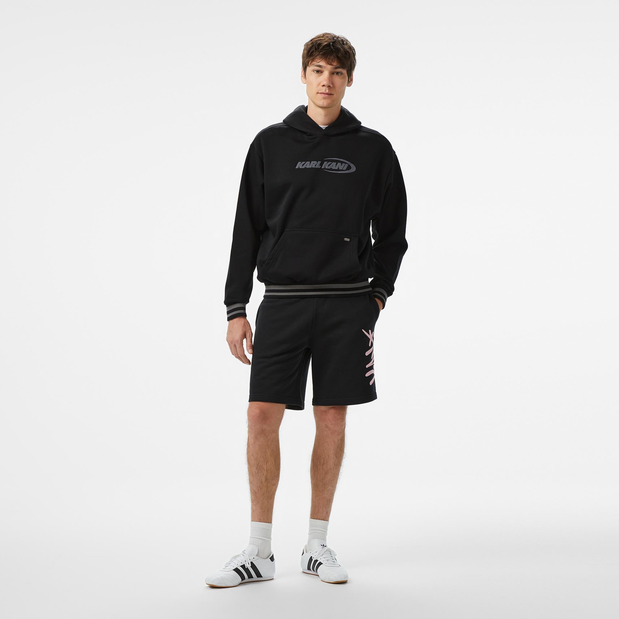 Karl Kani Ellipse Erkek Siyah Hoodie