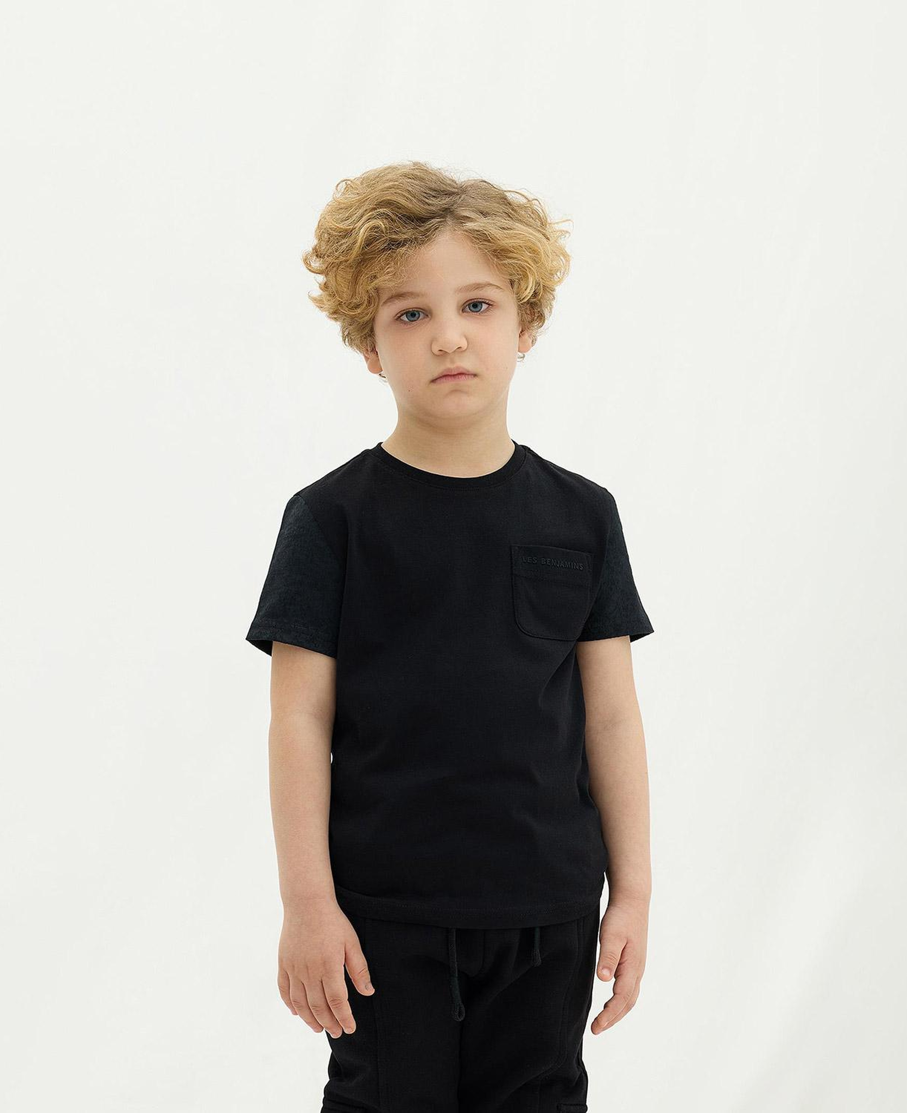 Les Benjamins 401 Çocuk Siyah T-Shirt