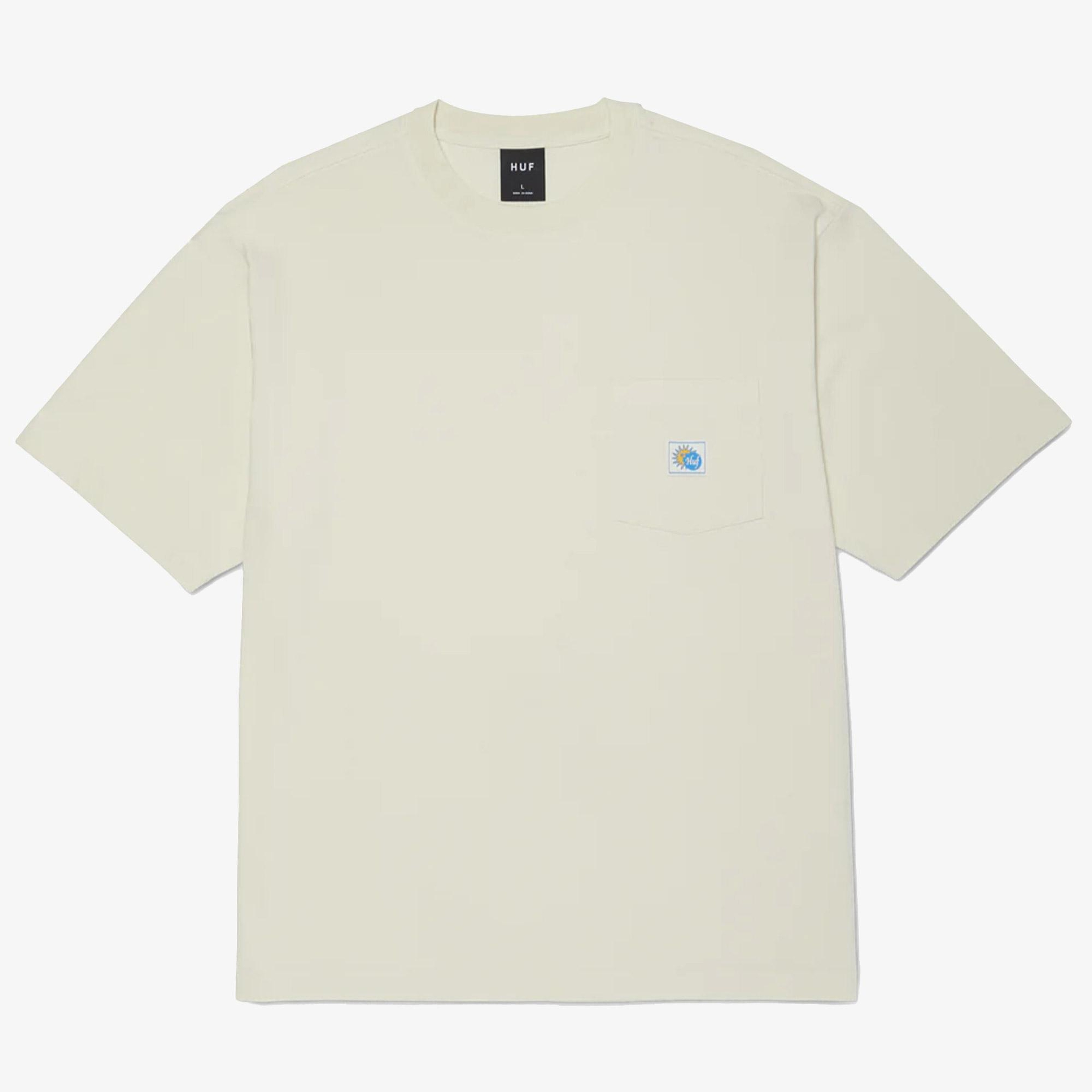 Huf Total Eclipse Knit Box Erkek Bej T-Shirt