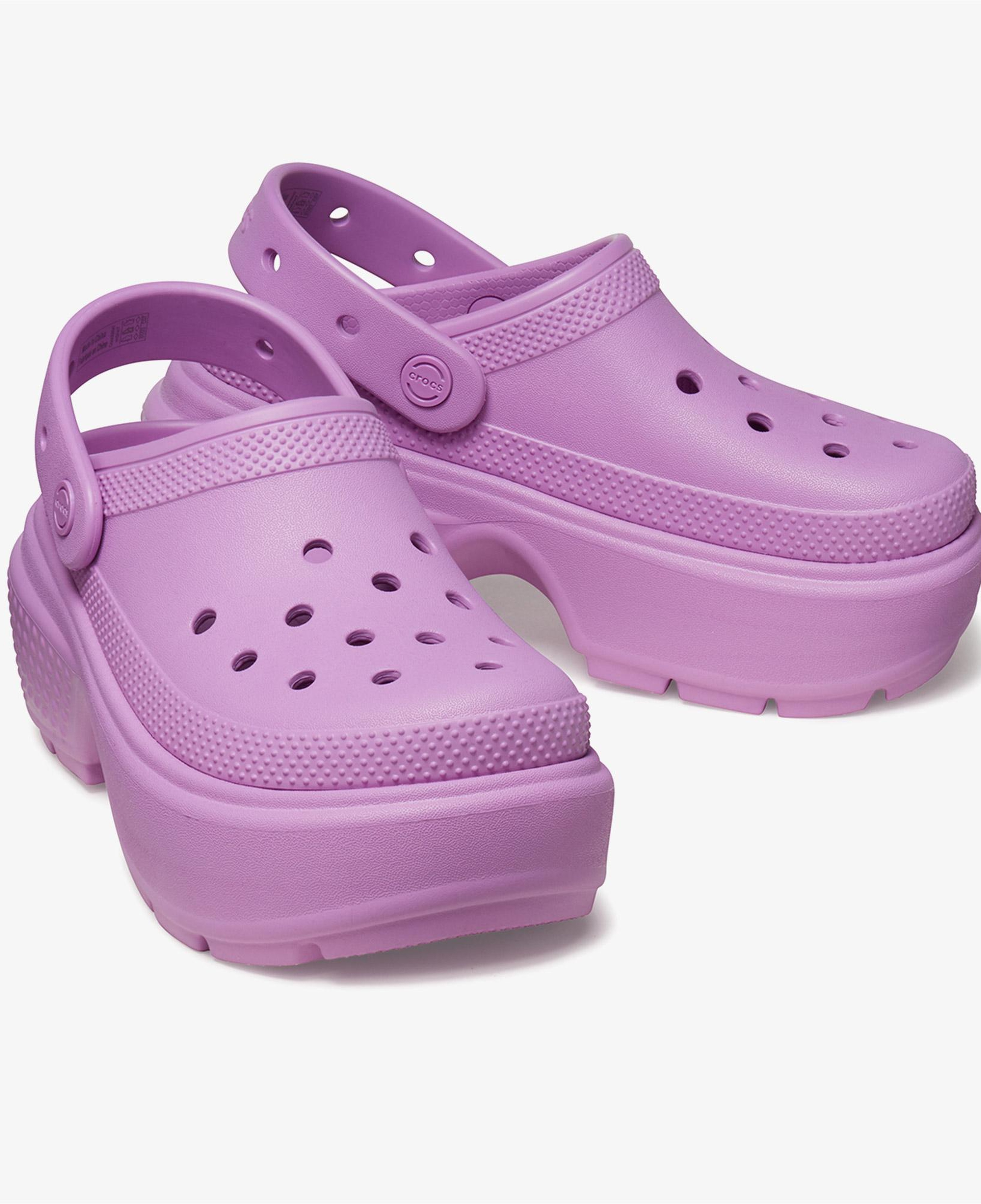 Crocs Stomp Kadın Mor Terlik