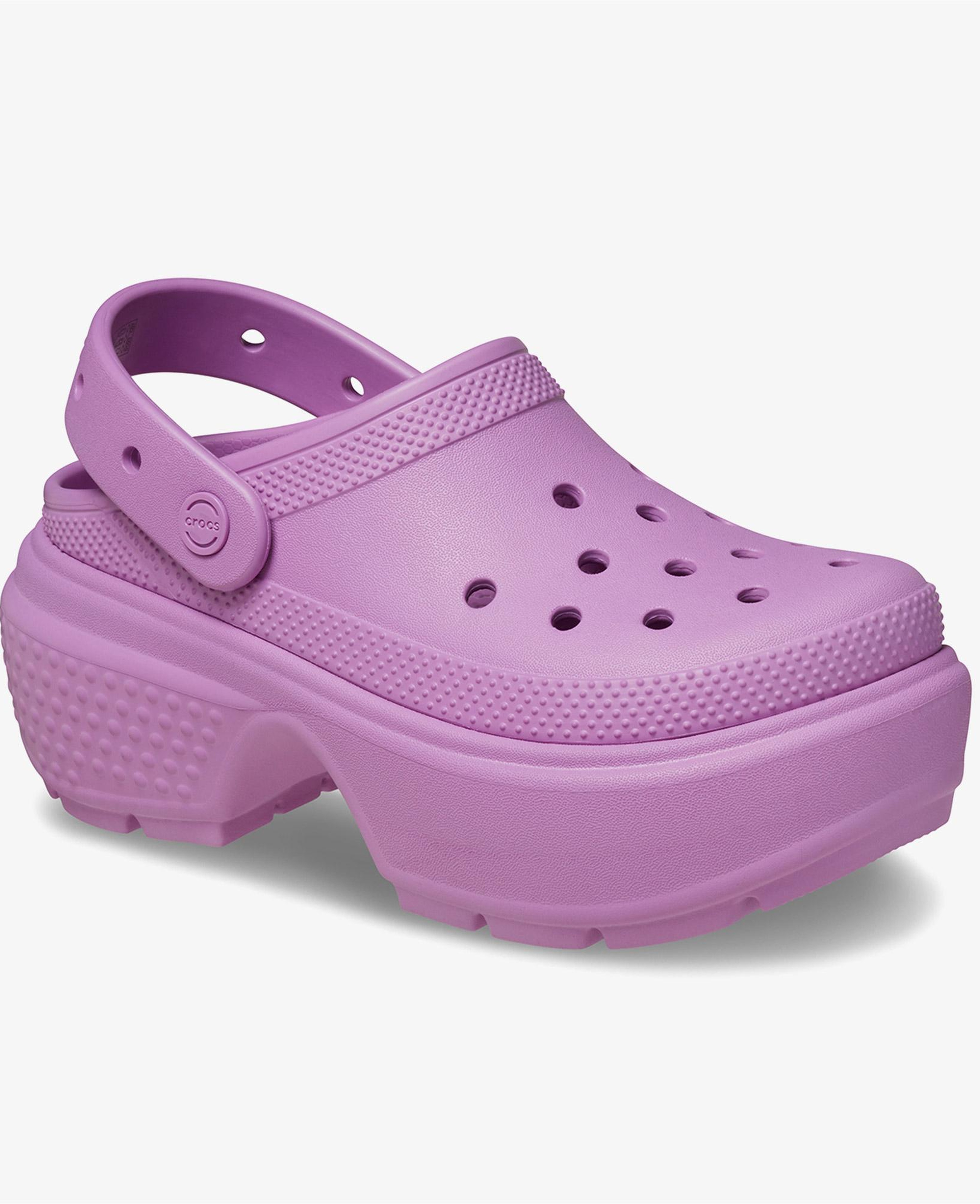 Crocs Stomp Kadın Mor Terlik